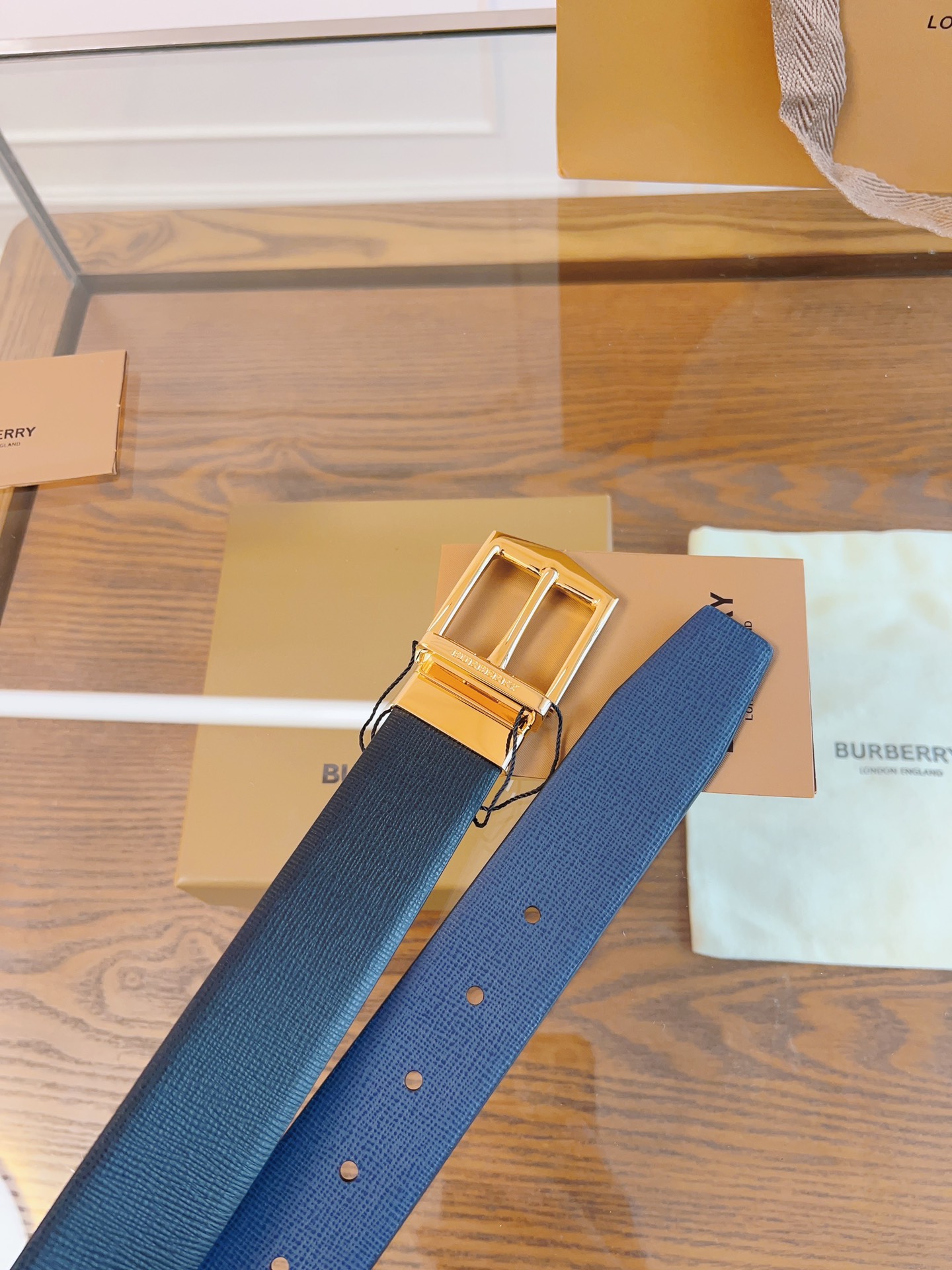 Burberry Basic Belt Black