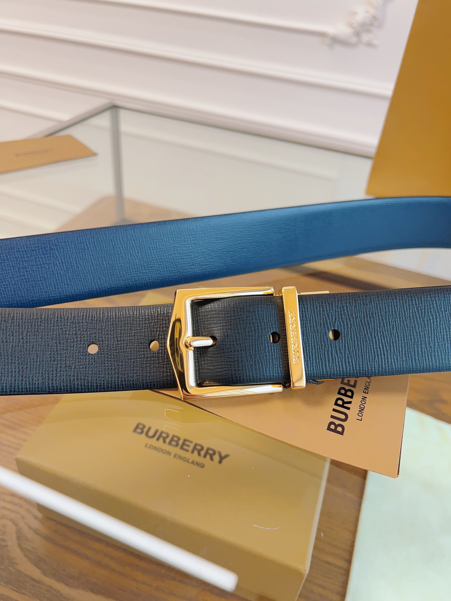 Burberry Basic Belt Black