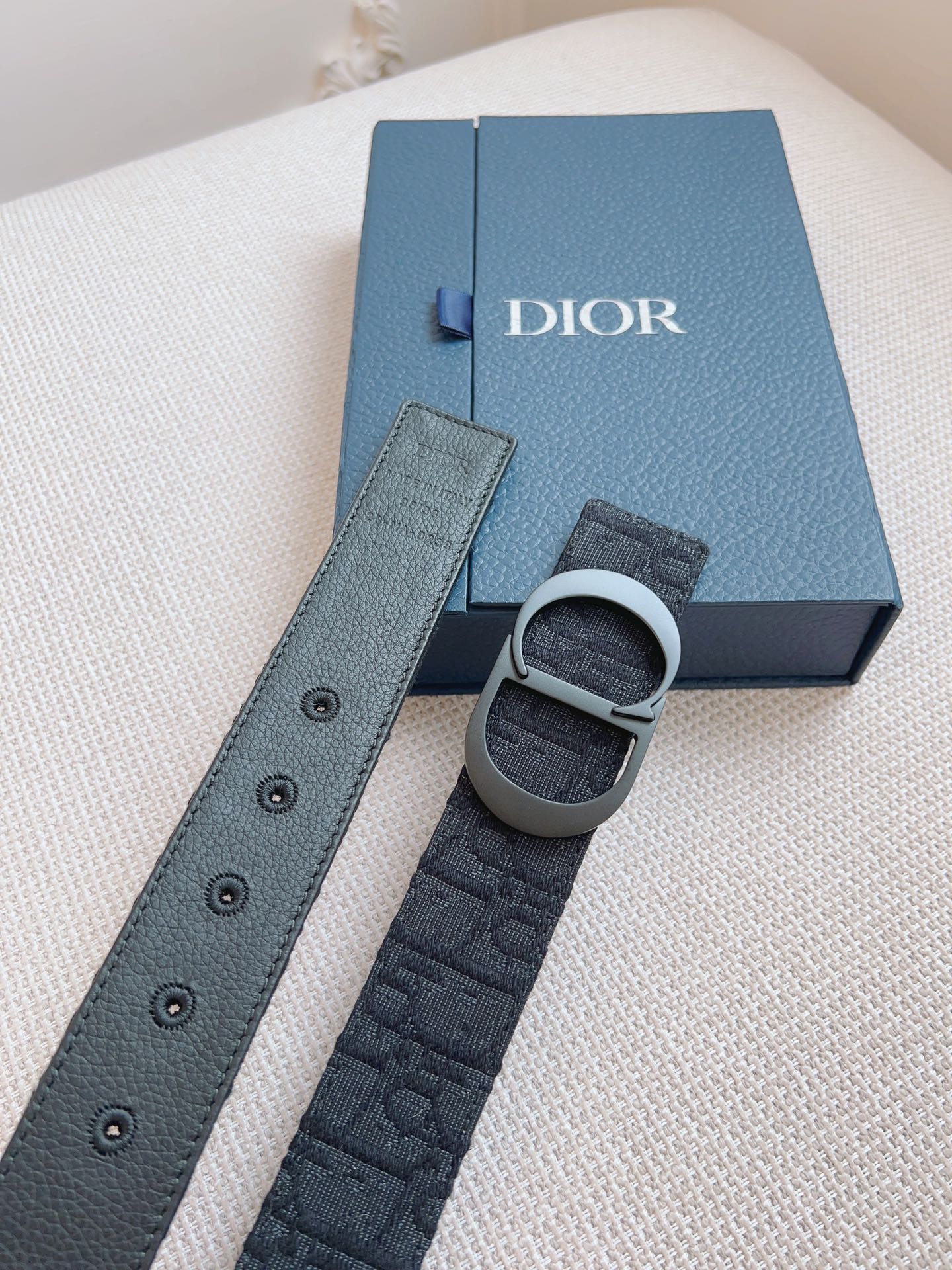 Dior Basic Belt Cow Leather Black L