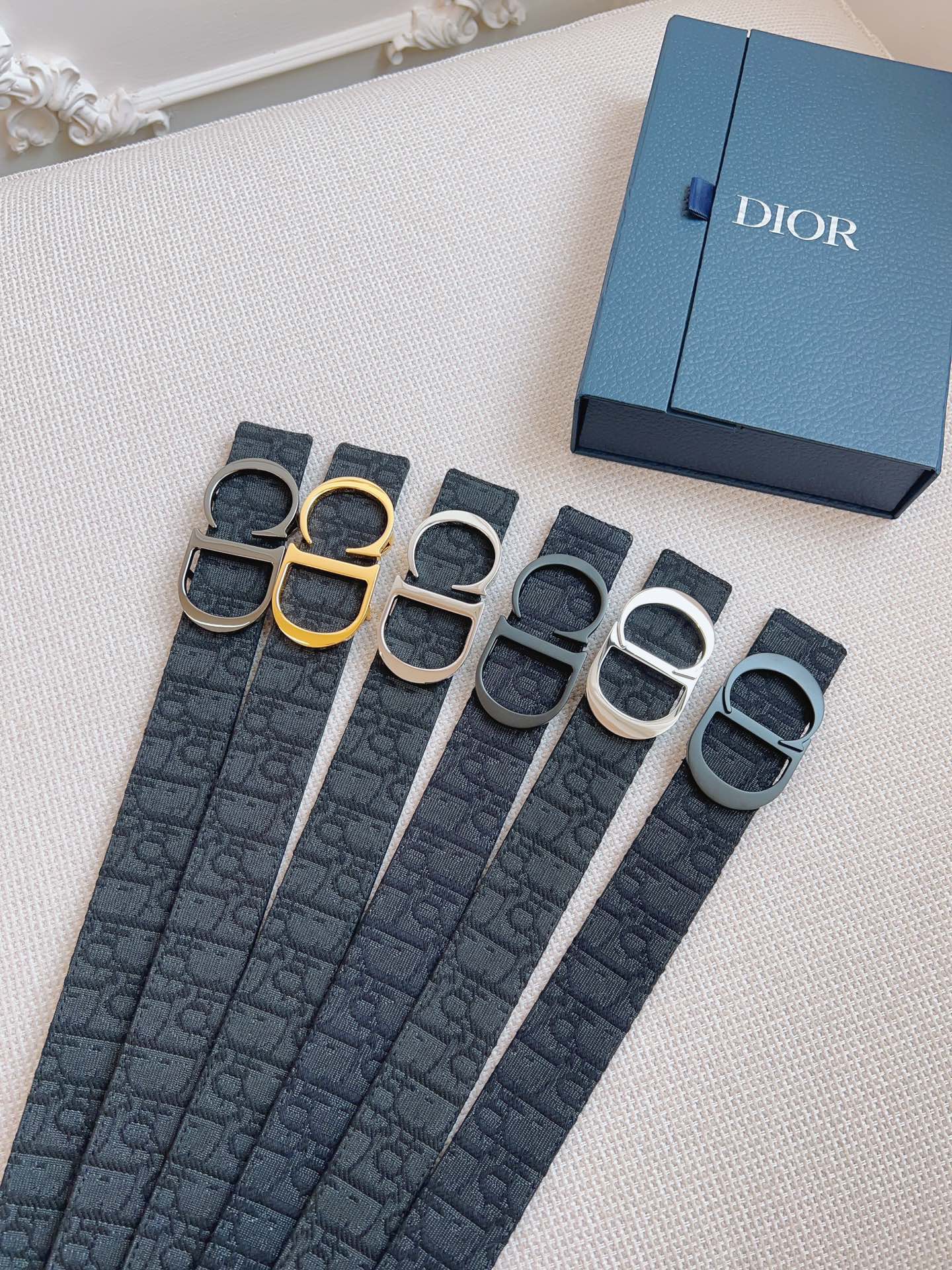 Dior Basic Belt Cow Leather Black L