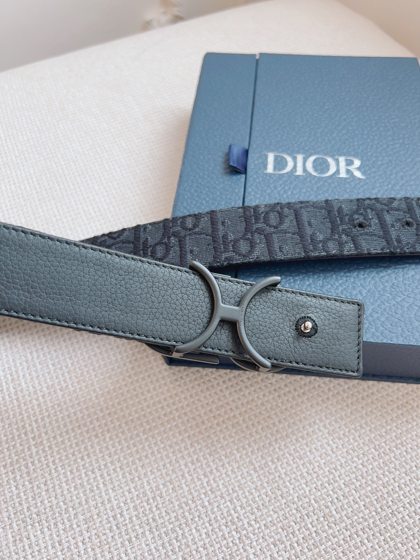 Dior Basic Belt Cow Leather Black L