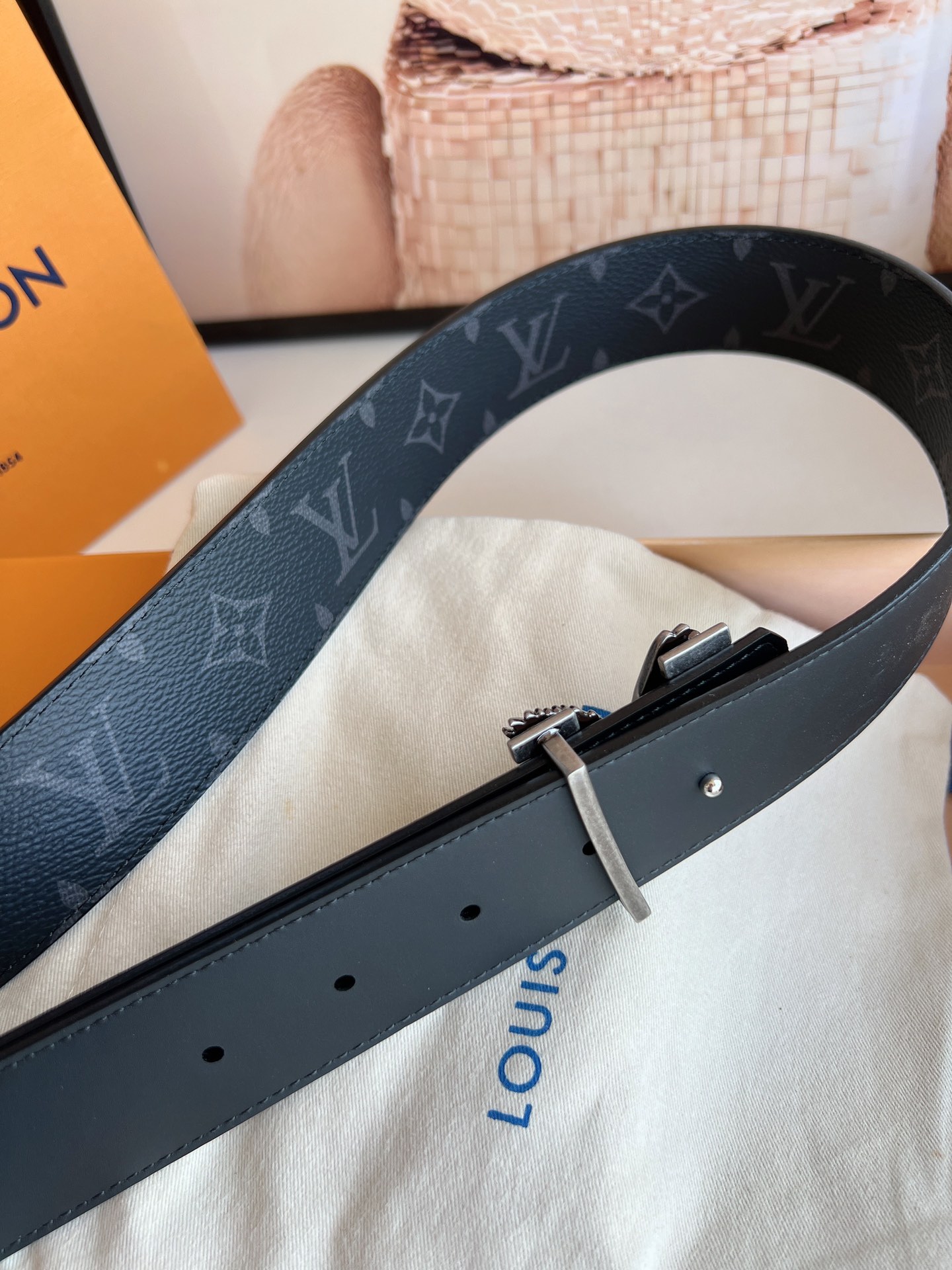Louis Vuitton Basic Belt 13514-m-l