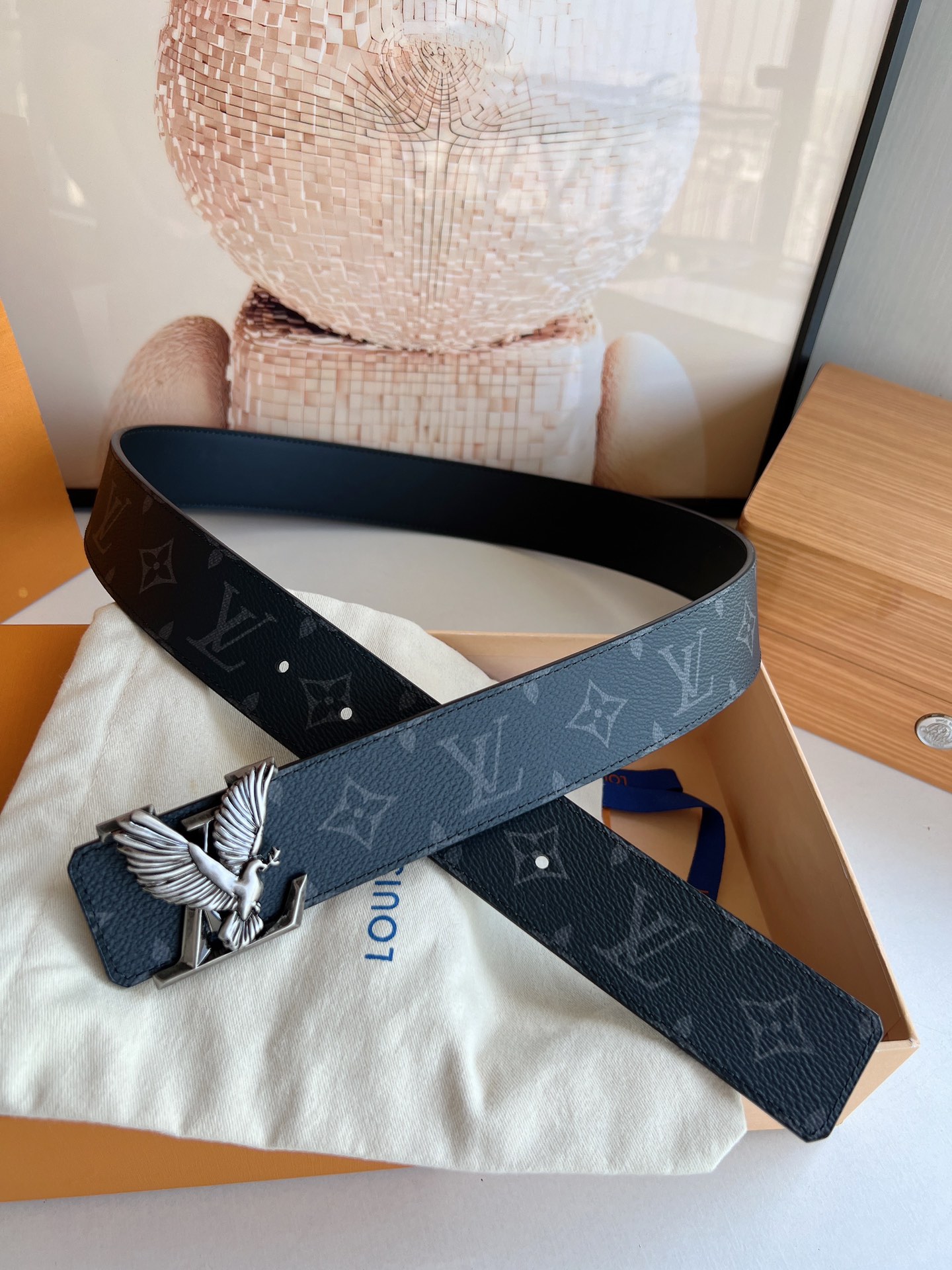 Louis Vuitton Basic Belt 13514-m-l