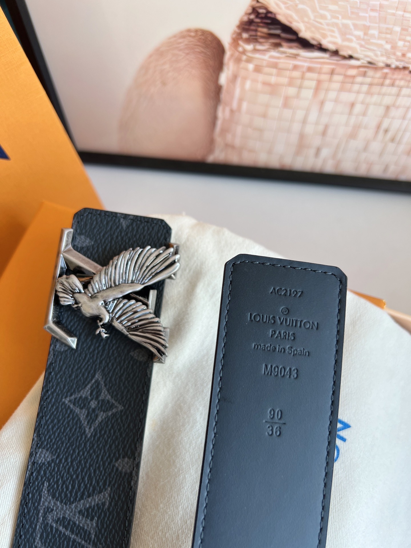 Louis Vuitton Basic Belt 13514-m-l