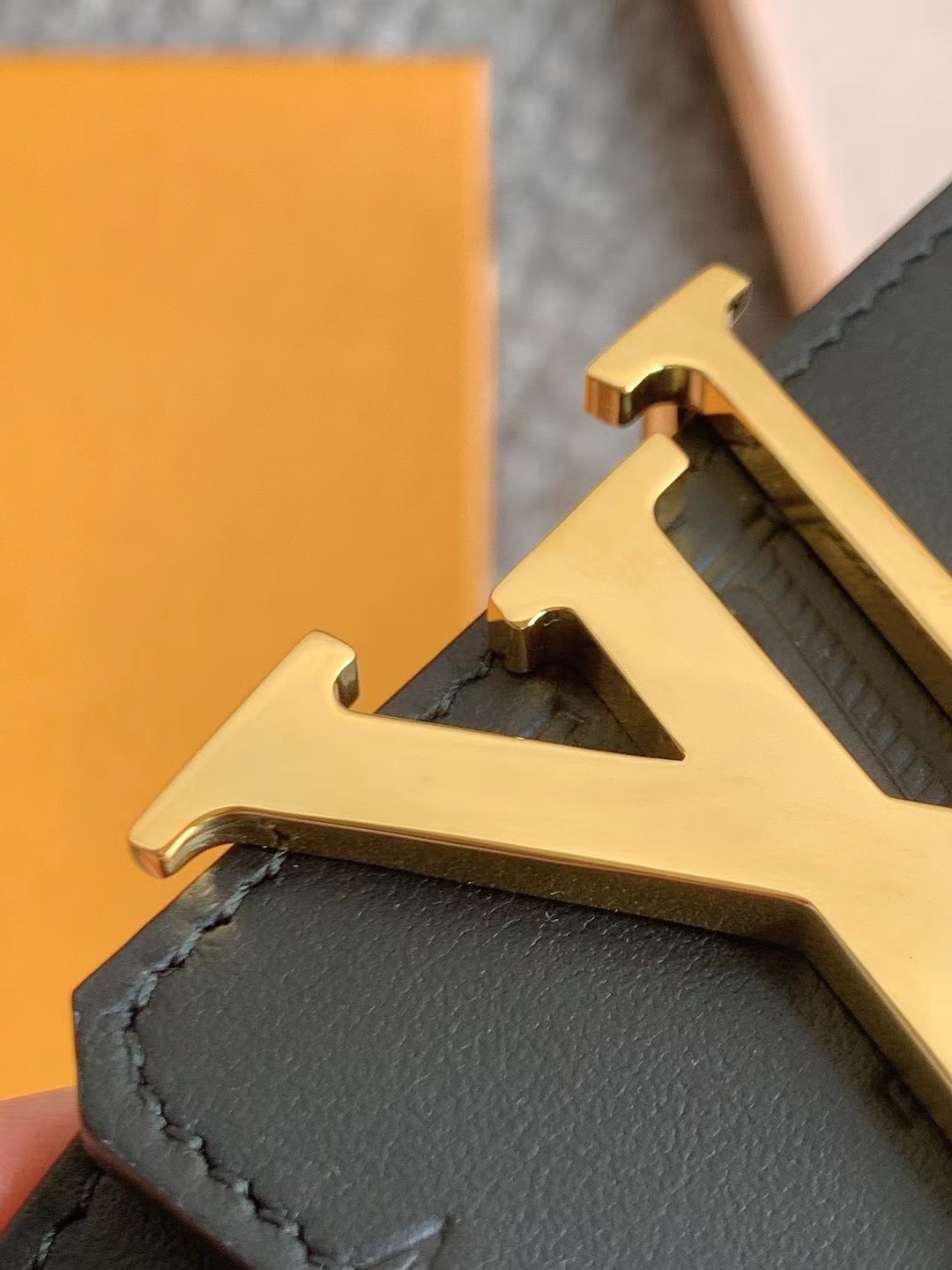 Louis Vuitton Basic Belt Cow Leather M-l