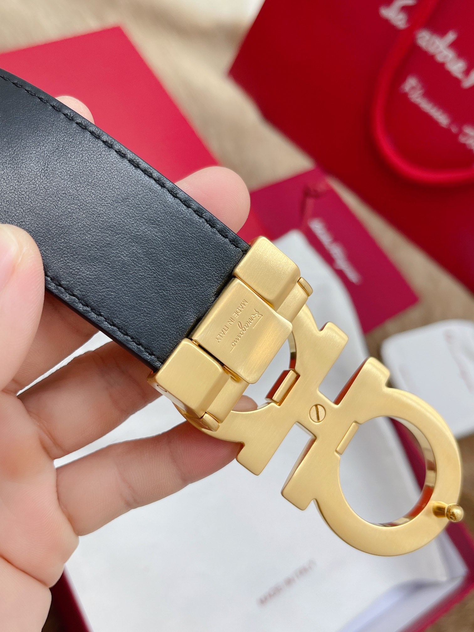 Salvatore Ferragamo Basic Belt M