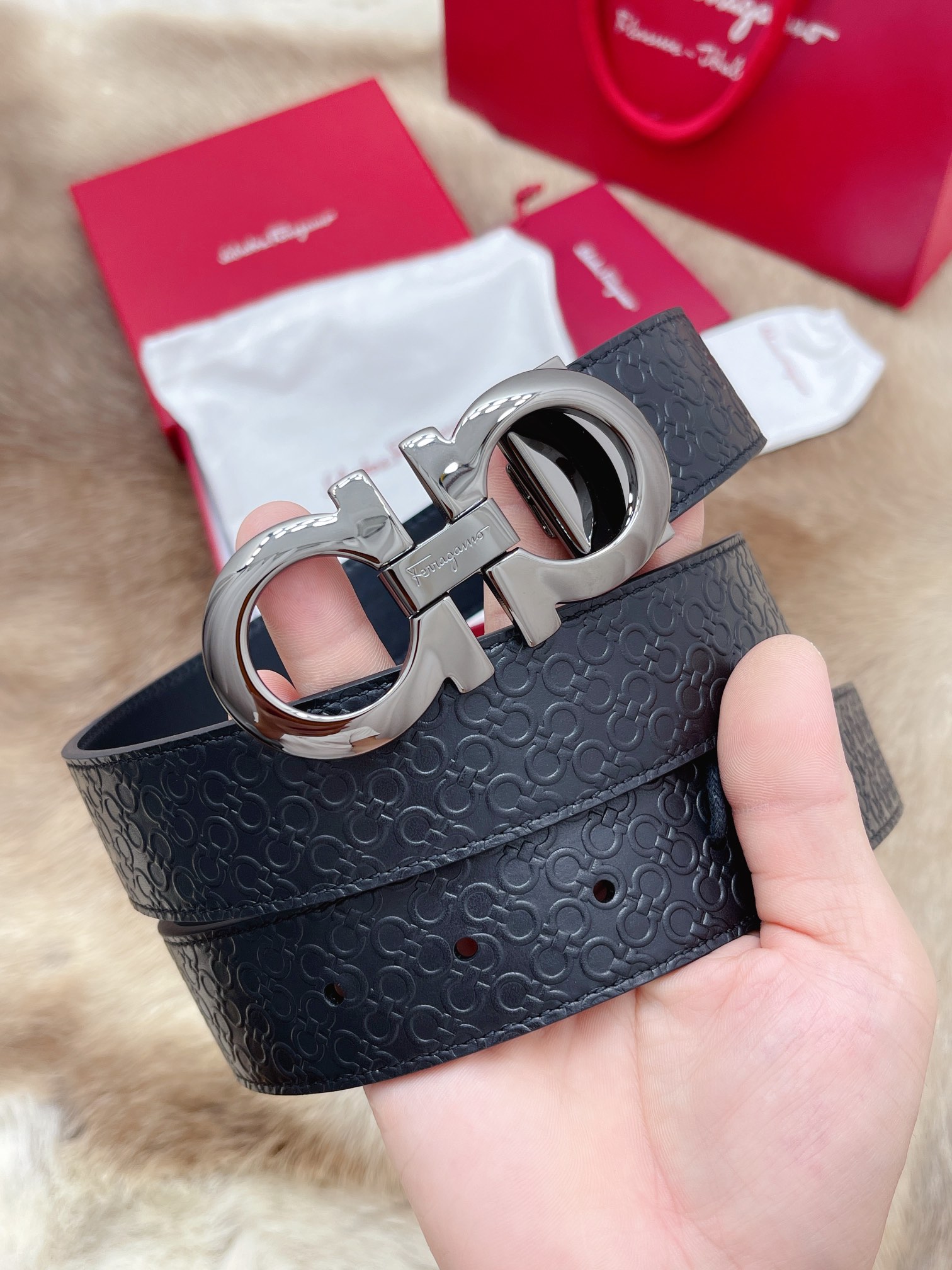 Salvatore Ferragamo Basic Belt M