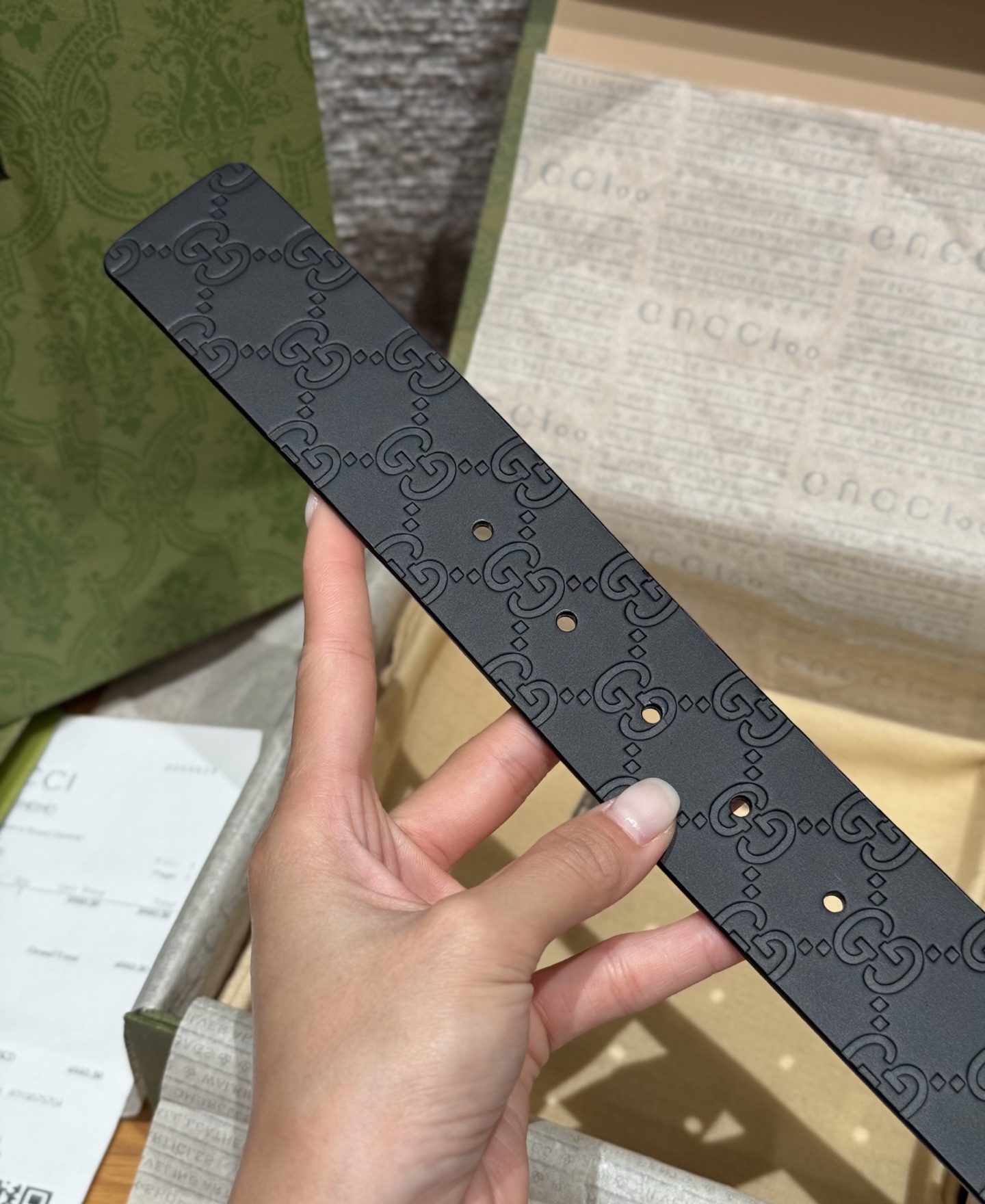 Gucci Basic Belt Cow Leather