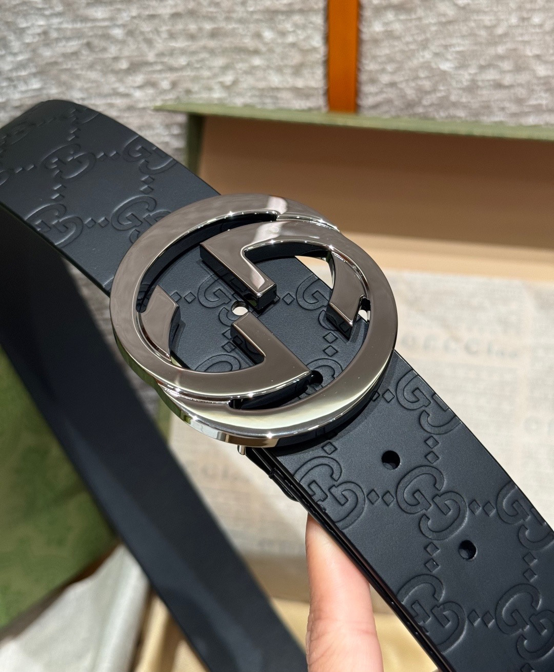 Gucci Basic Belt Cow Leather