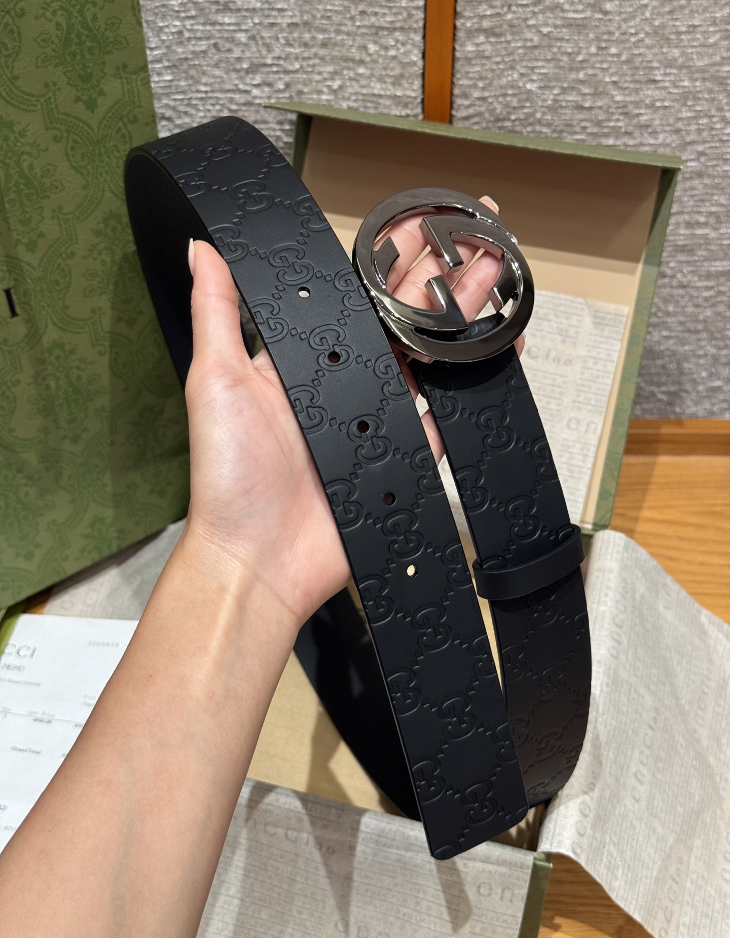 Gucci Basic Belt Cow Leather