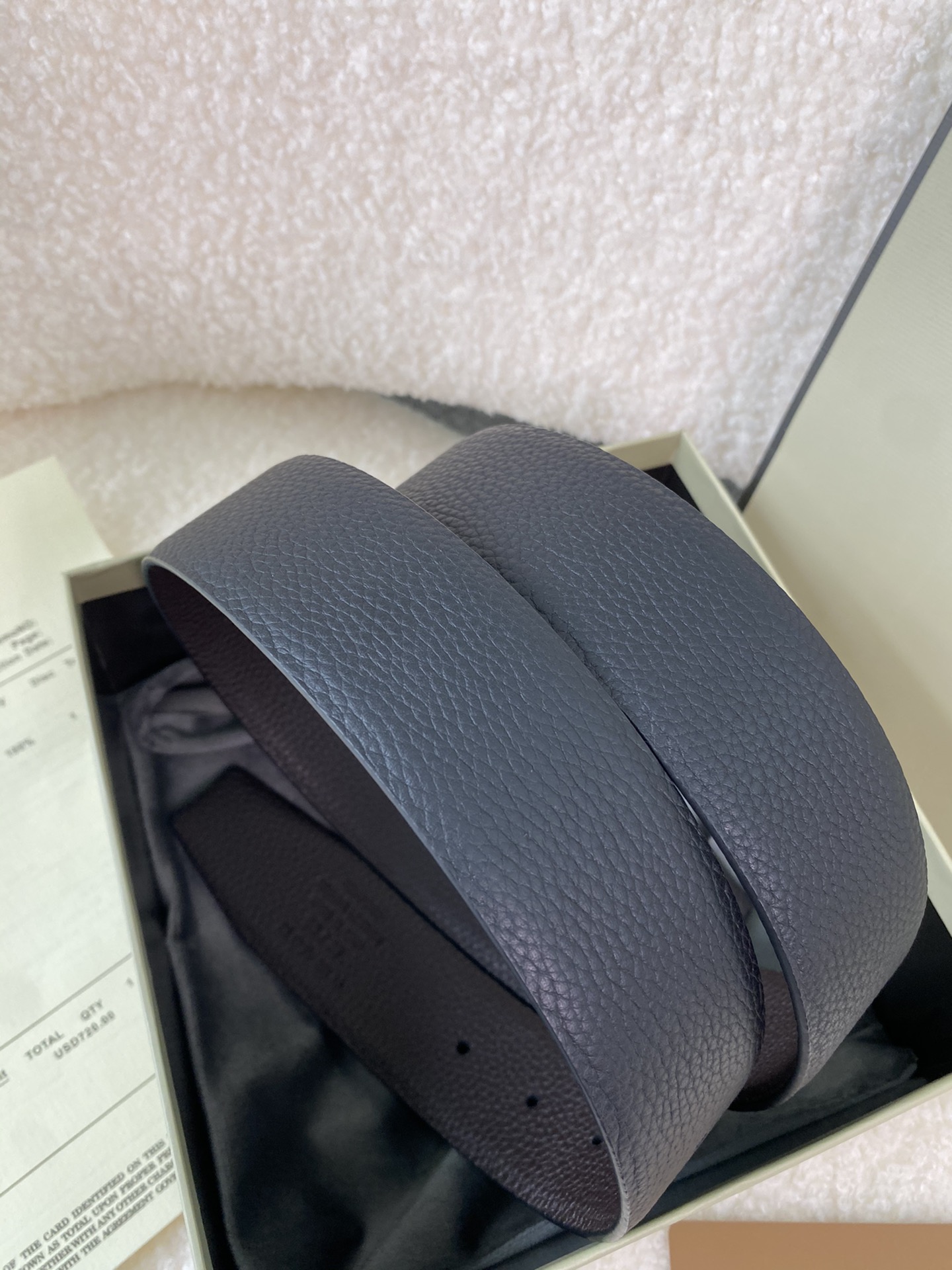 Tom Ford Male Basic Belt Cow Leather M