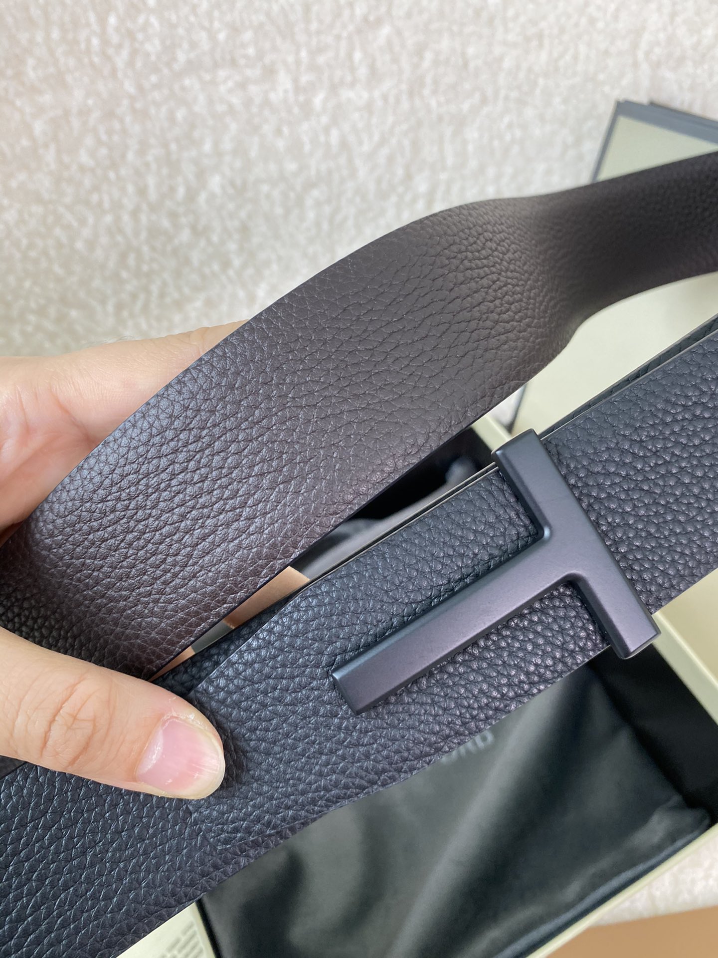 Tom Ford Male Basic Belt Cow Leather M