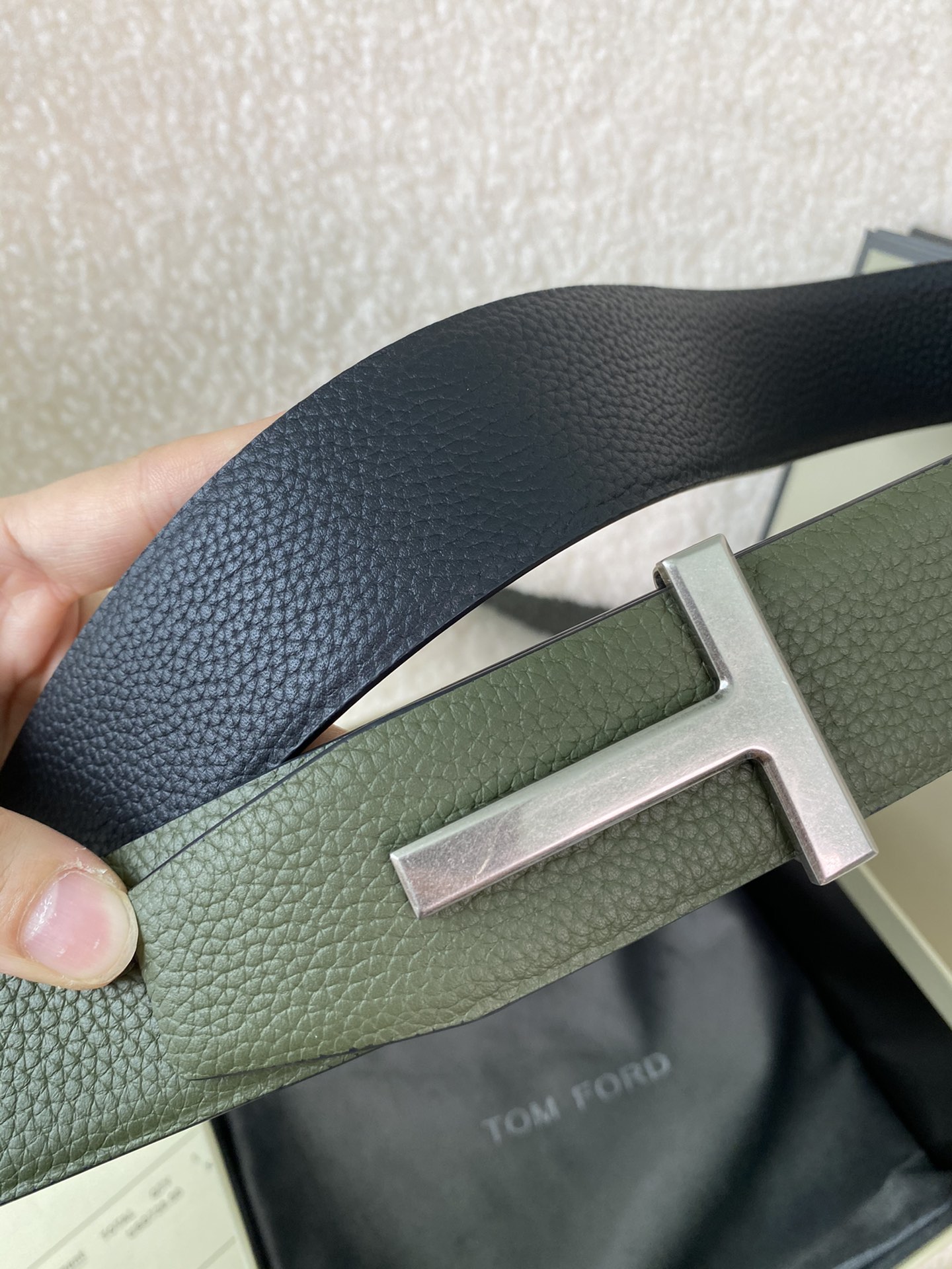 Tom Ford Male Basic Belt Cow Leather M