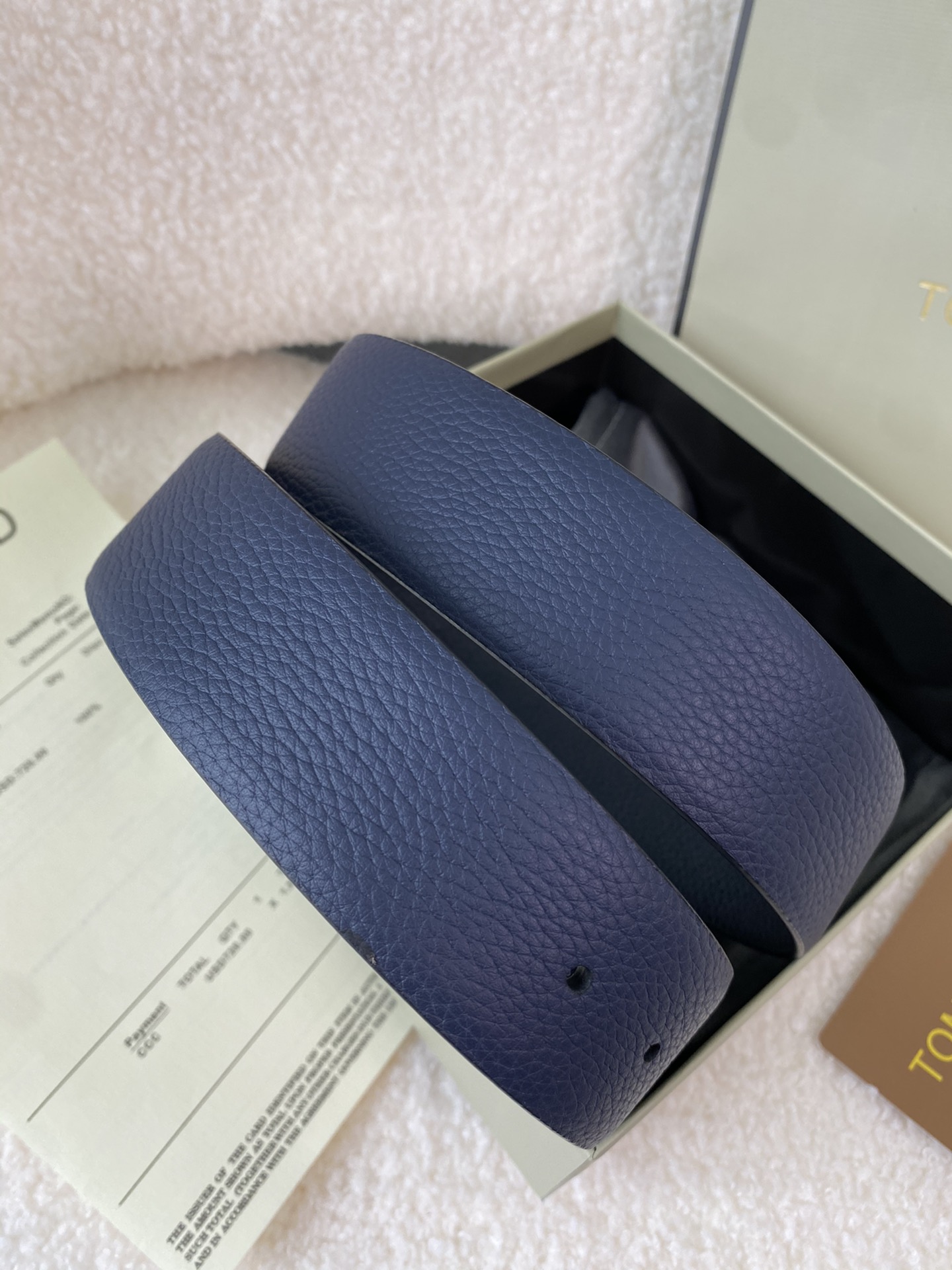 Tom Ford Male Basic Belt Cow Leather M