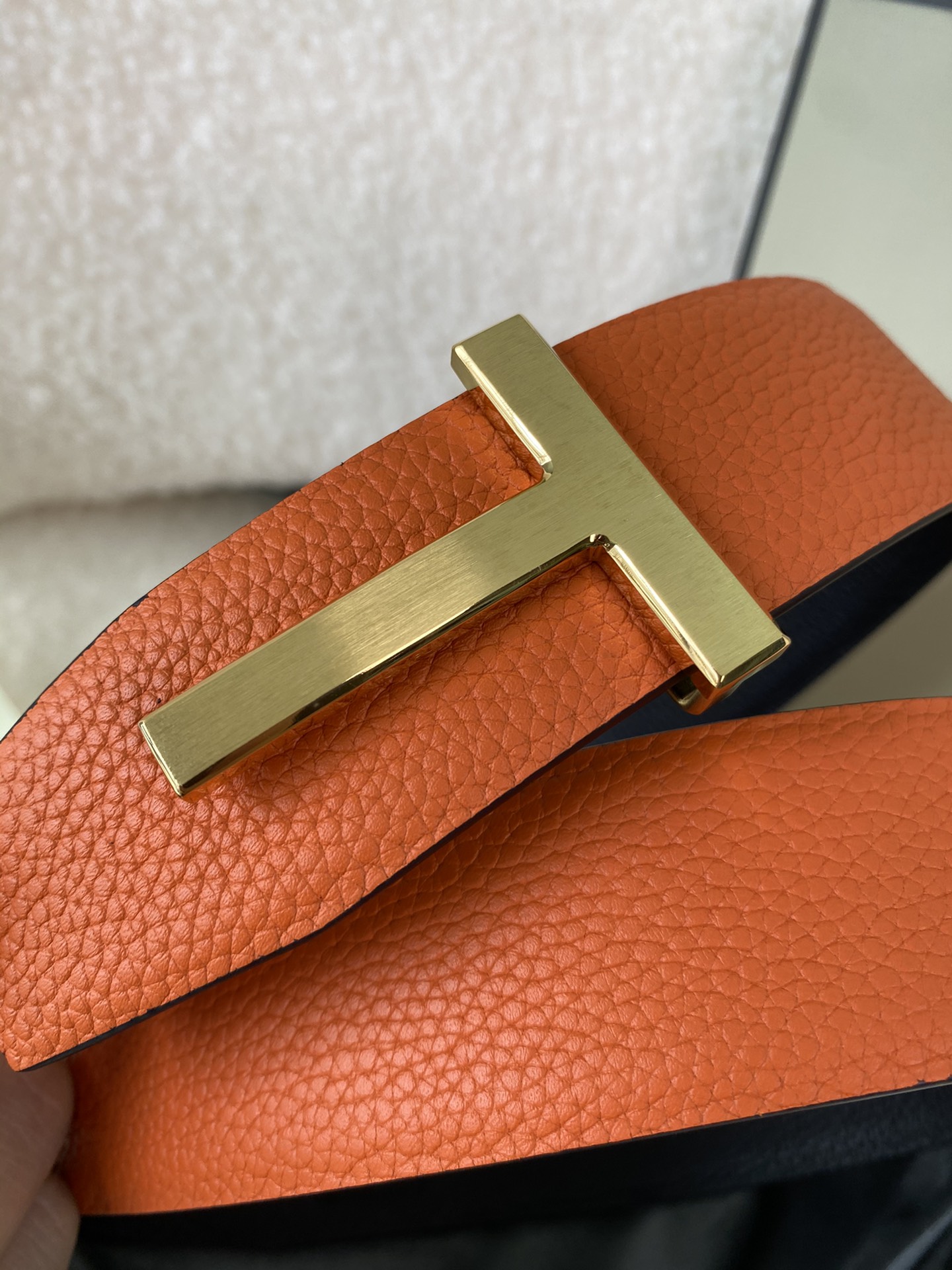 Tom Ford Male Basic Belt Cow Leather M