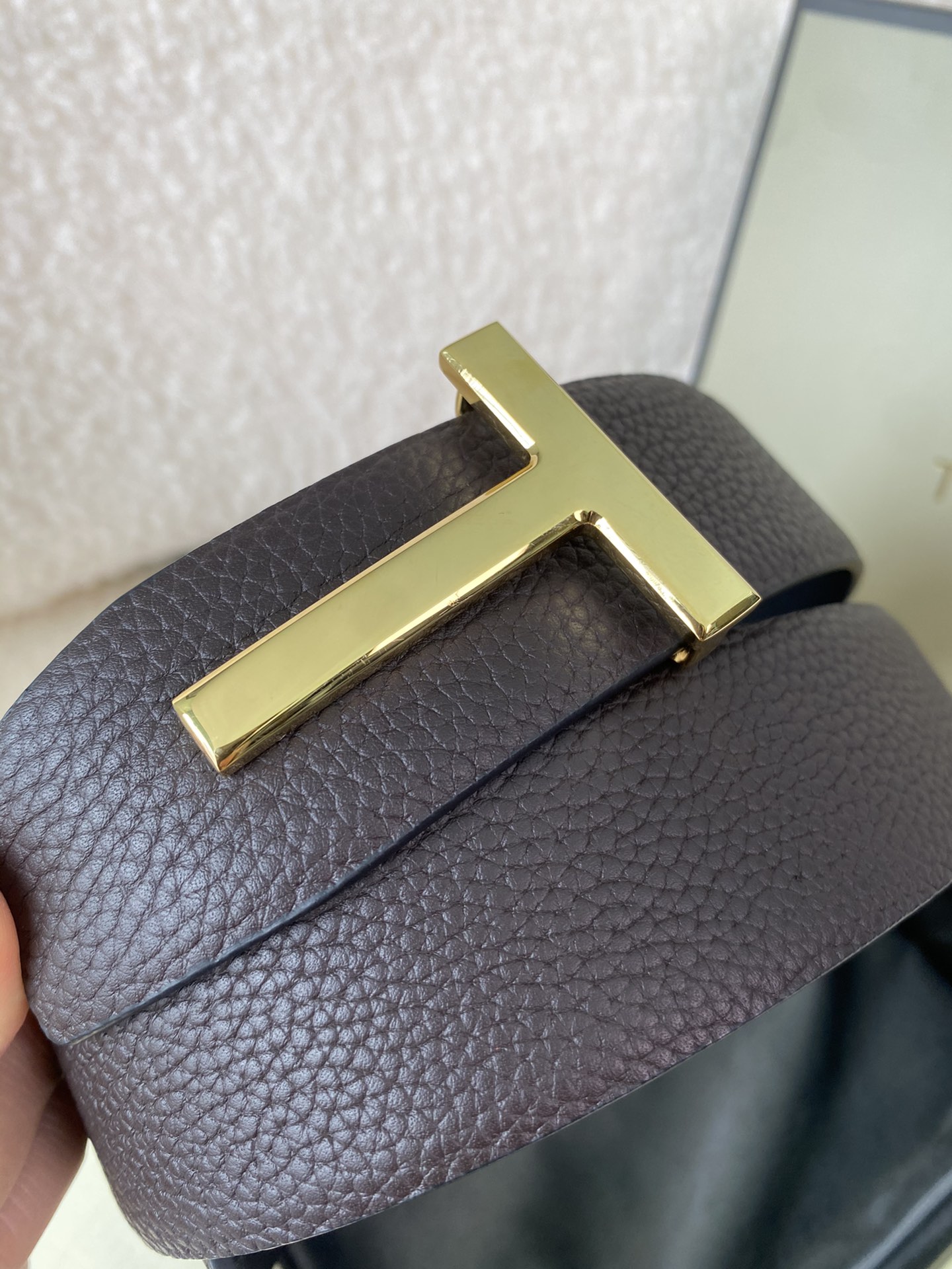 Tom Ford Male Basic Belt Cow Leather M