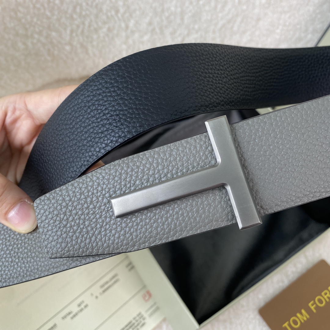 Tom Ford Male Basic Belt Cow Leather M