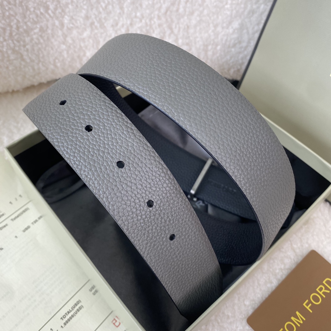 Tom Ford Male Basic Belt Cow Leather M