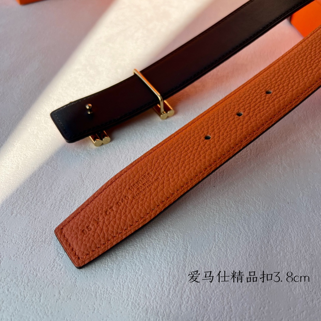 Hermès Male Basic Belt Cow Leather M