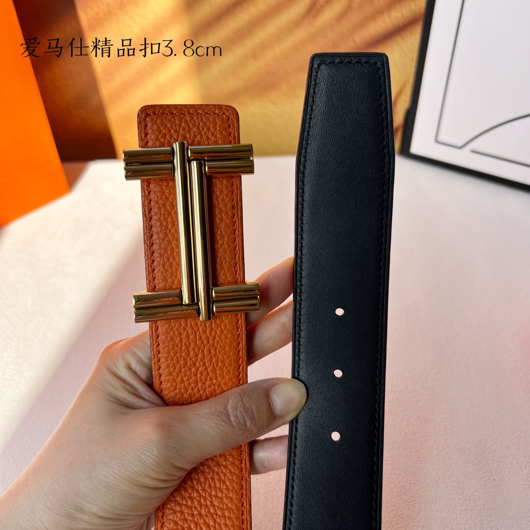 Hermès Male Basic Belt Cow Leather M