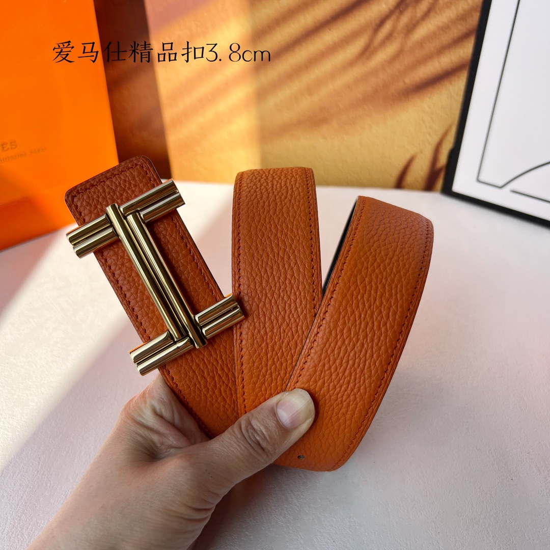 Hermès Male Basic Belt Cow Leather M