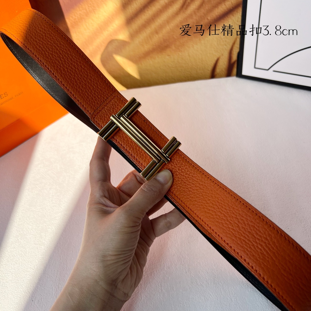 Hermès Male Basic Belt Cow Leather M