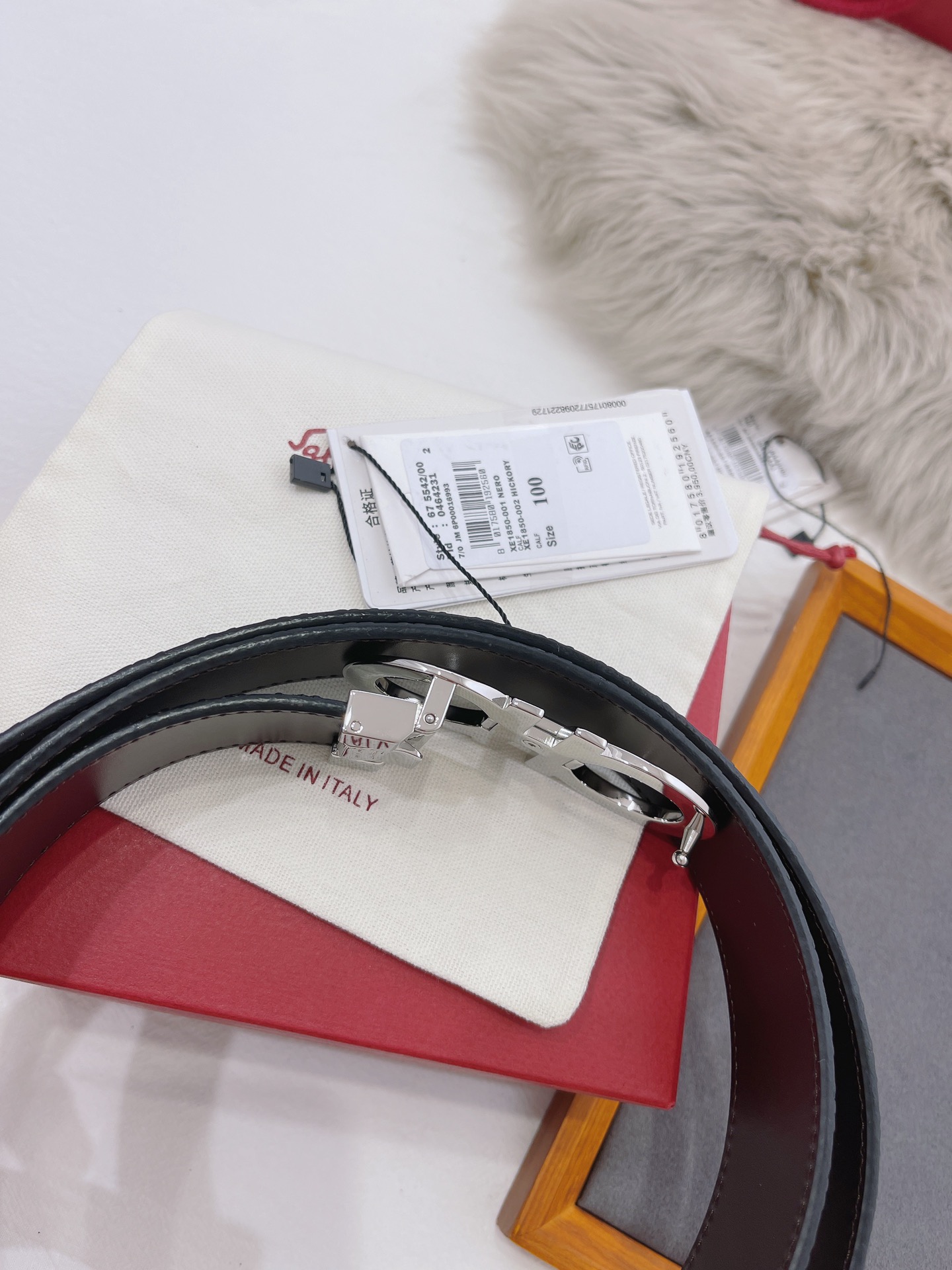 Salvatore Ferragamo Male Basic Belt M