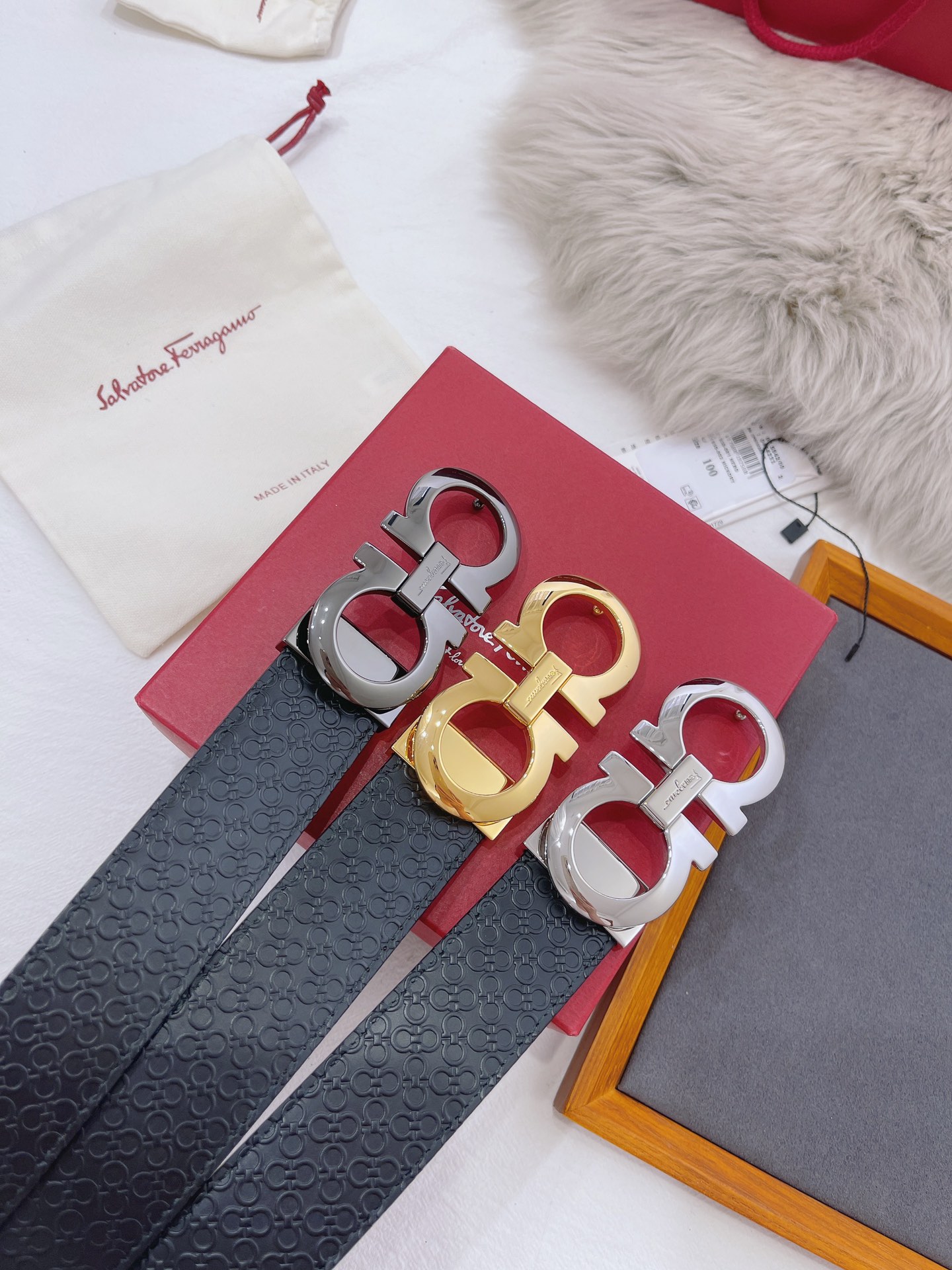 Salvatore Ferragamo Male Basic Belt M