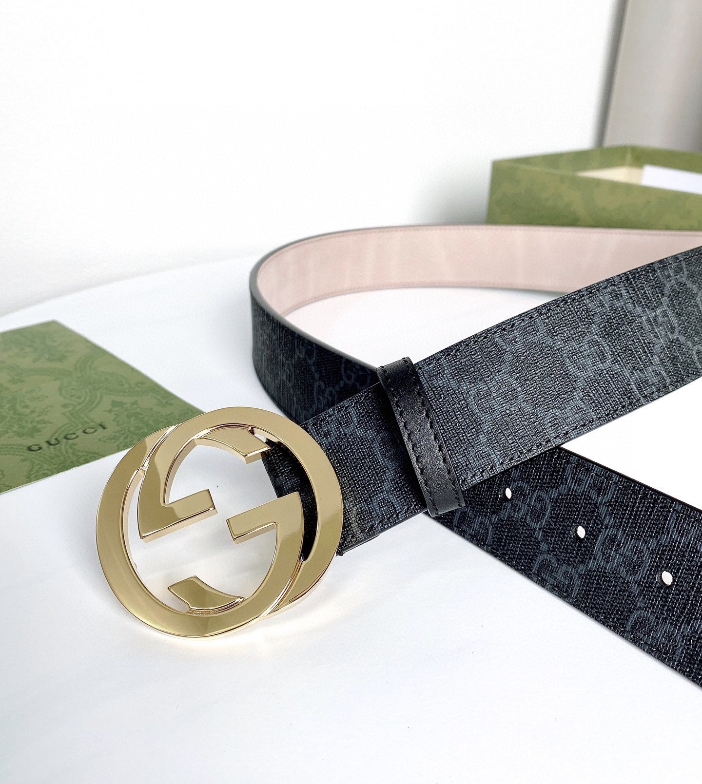 Gucci Canvas Belt Canvas M