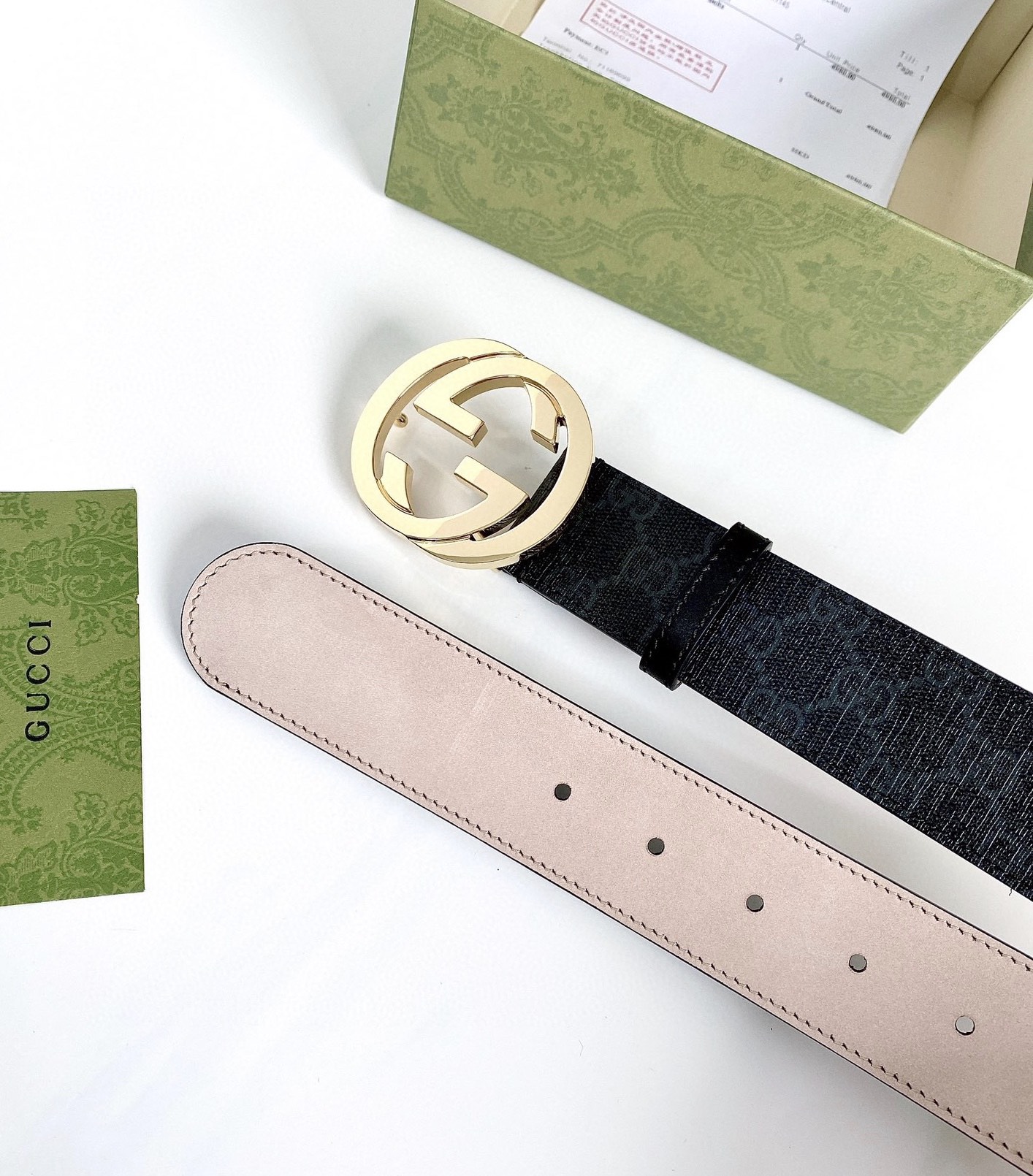 Gucci Canvas Belt Canvas M