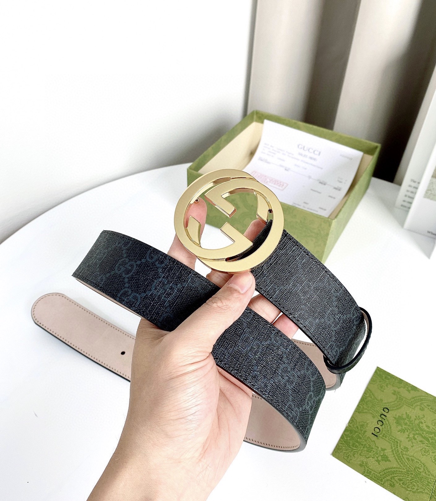 Gucci Canvas Belt Canvas M