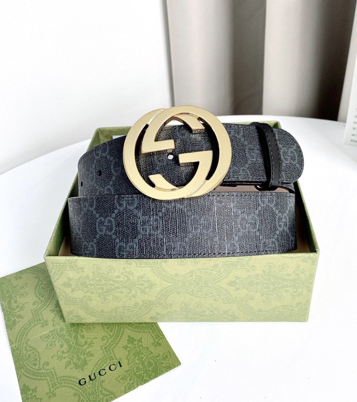 Gucci Canvas Belt Canvas M