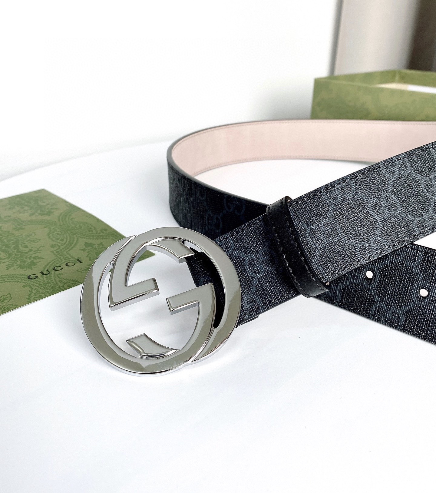 Gucci Canvas Belt Canvas M