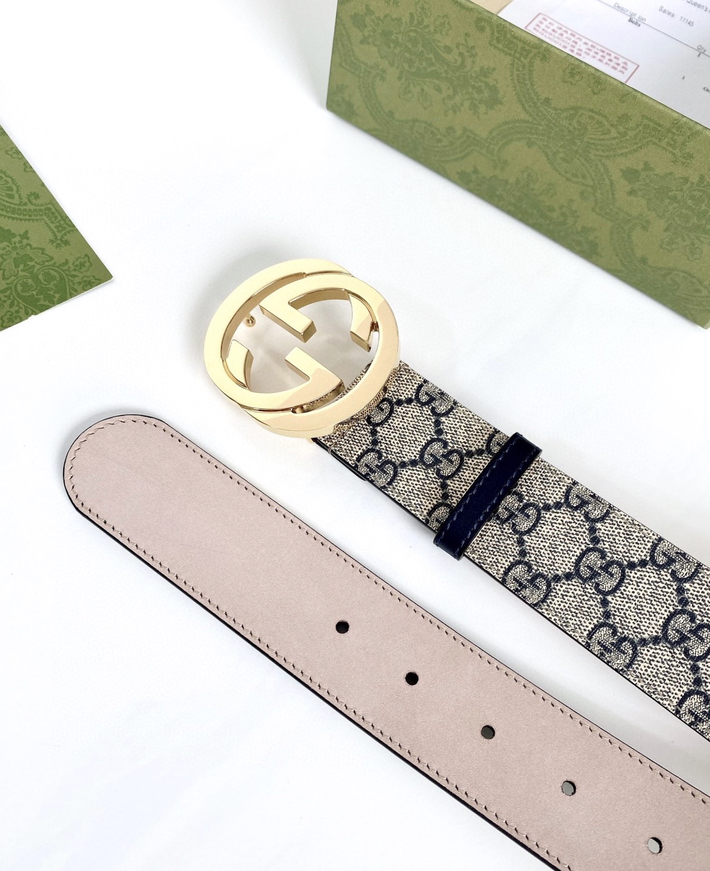 Gucci Canvas Belt Canvas M