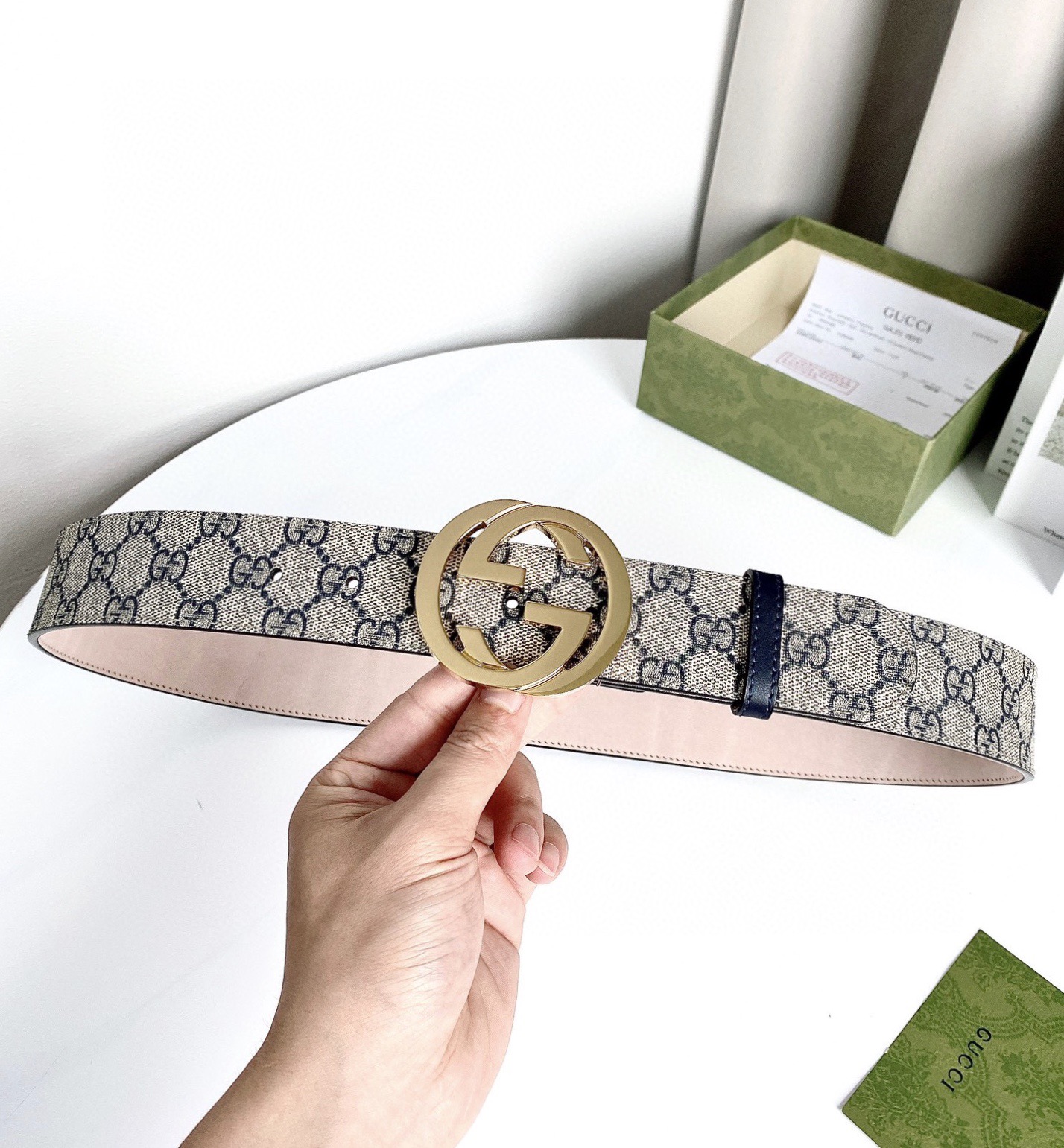 Gucci Canvas Belt Canvas M