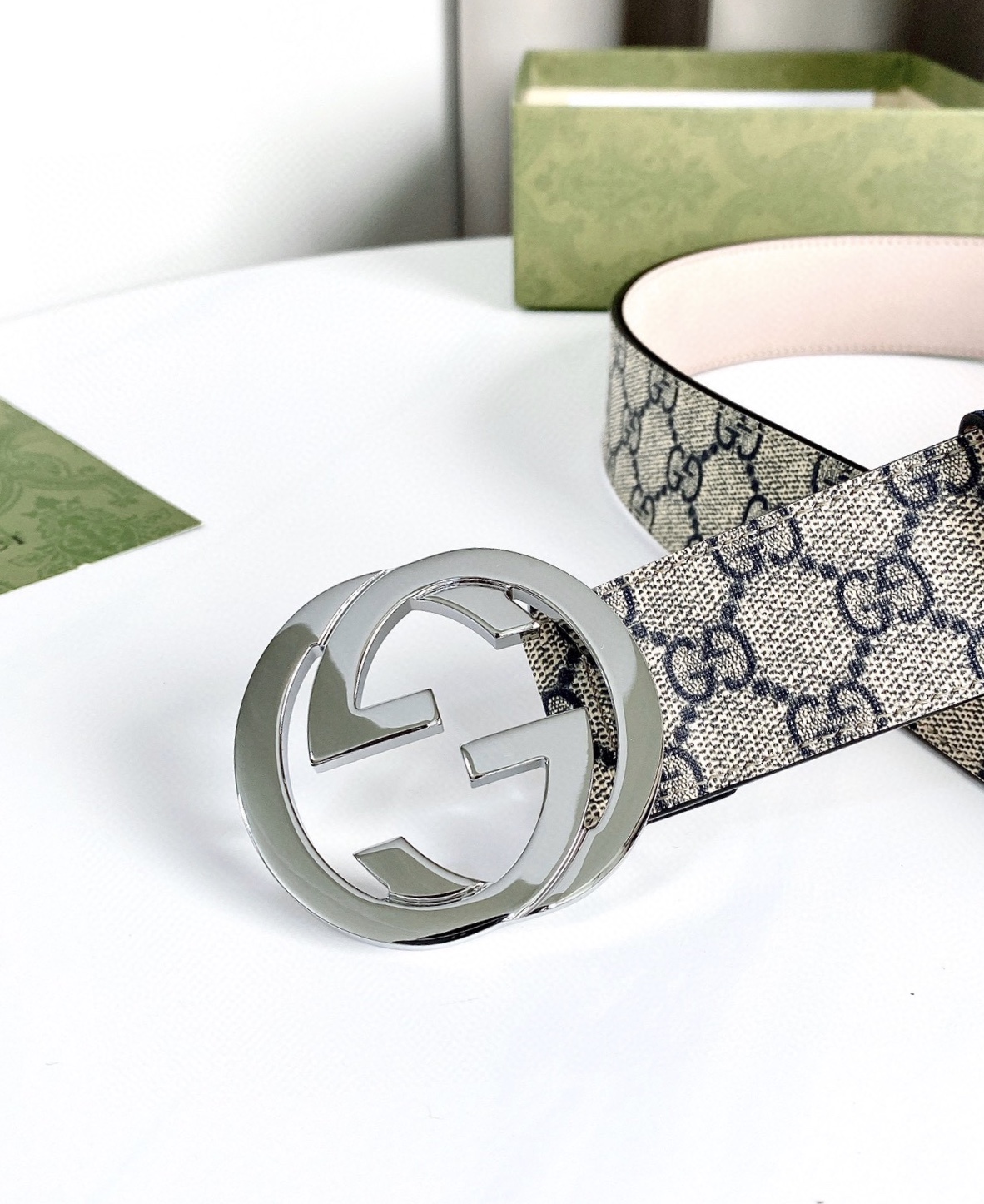 Gucci Canvas Belt Canvas M