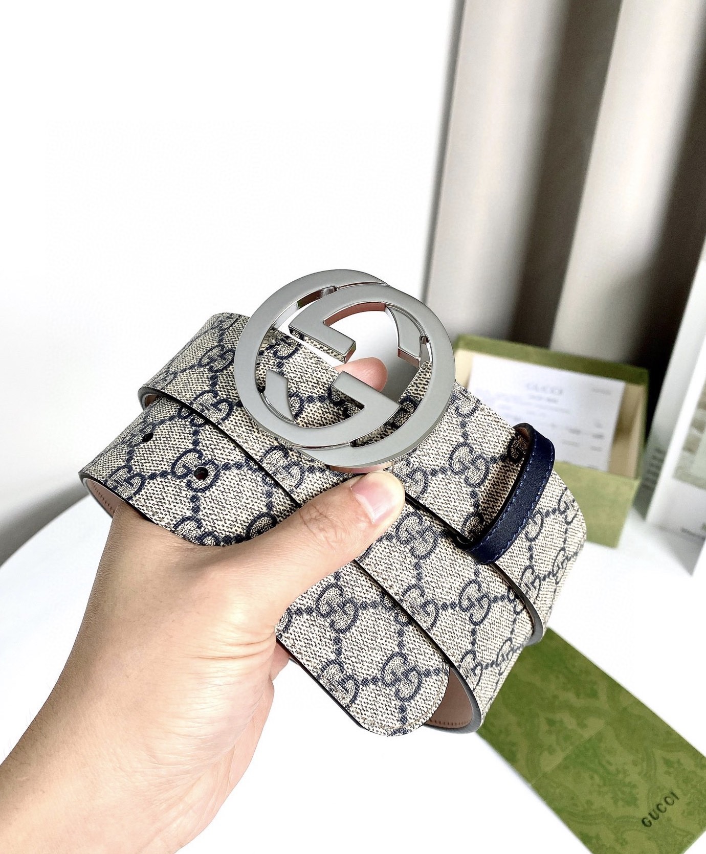 Gucci Canvas Belt Canvas M