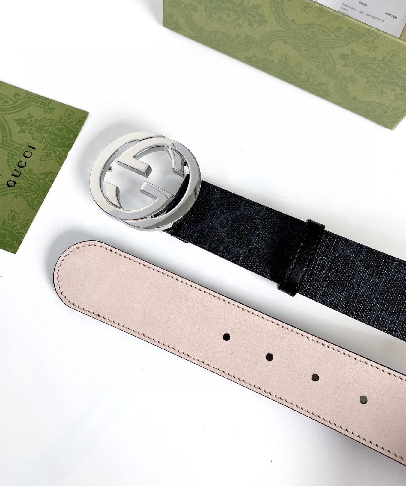 Gucci Canvas Belt Canvas M