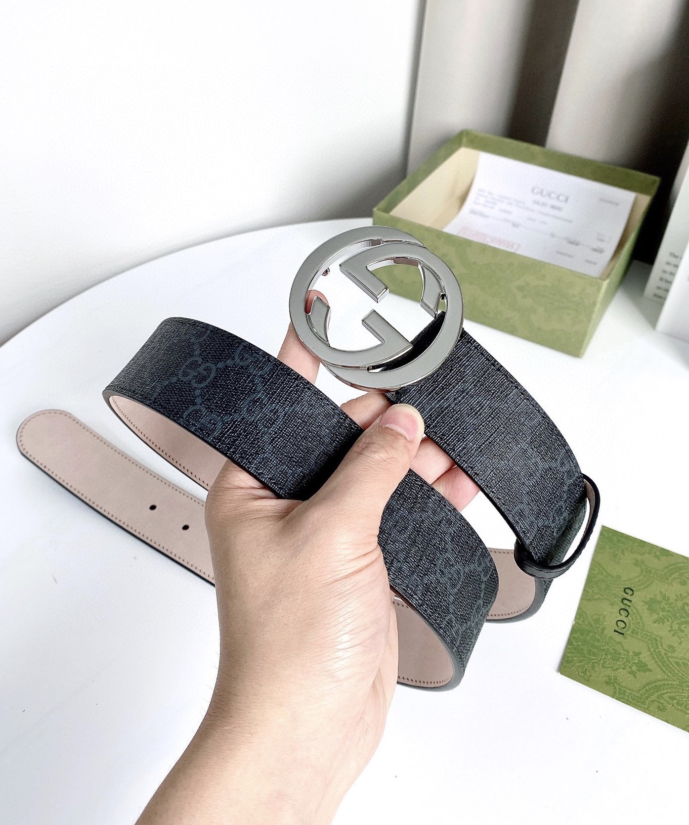 Gucci Canvas Belt Canvas M