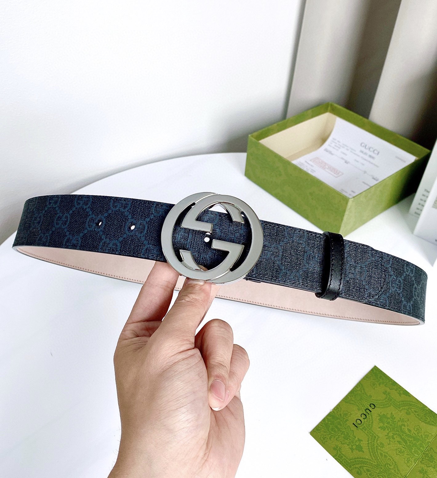 Gucci Canvas Belt Canvas M