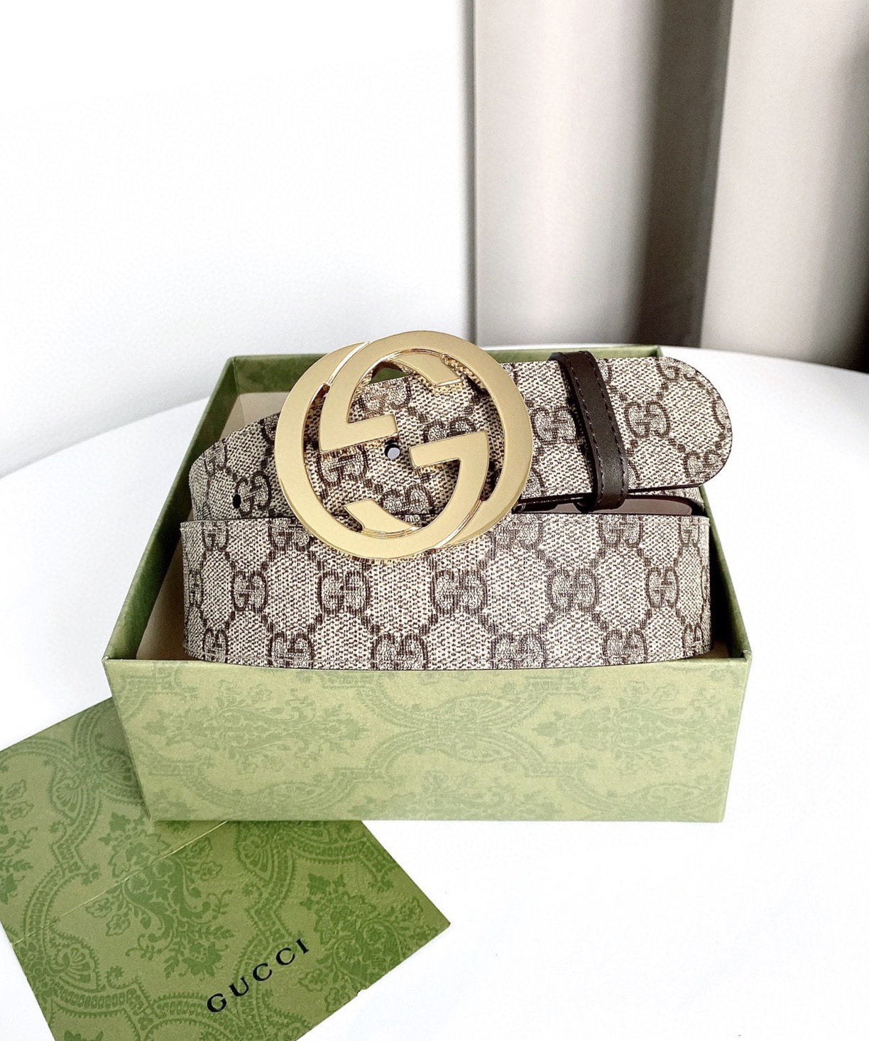 Gucci Canvas Belt Canvas M