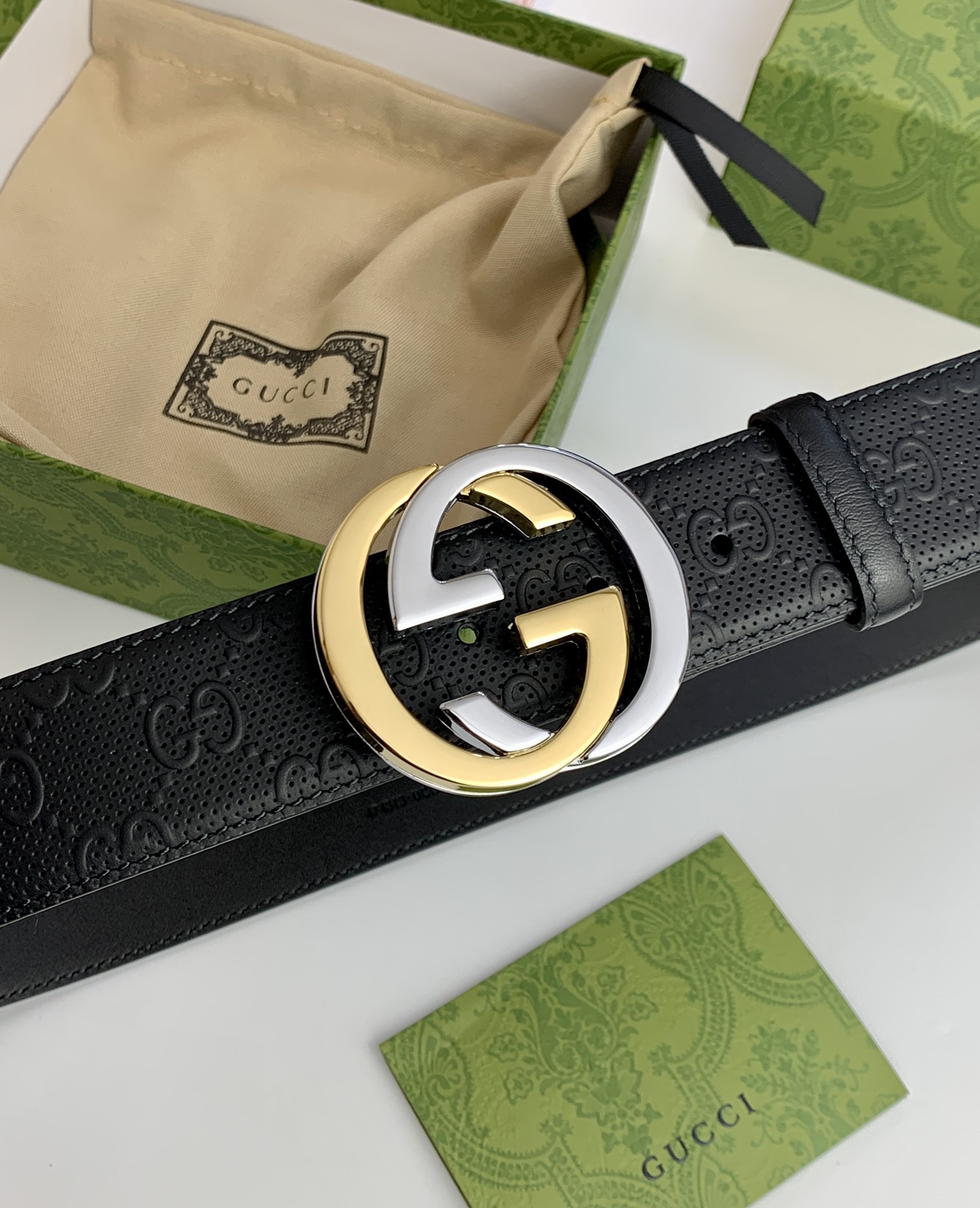 Gucci Basic Belt Cow Leather