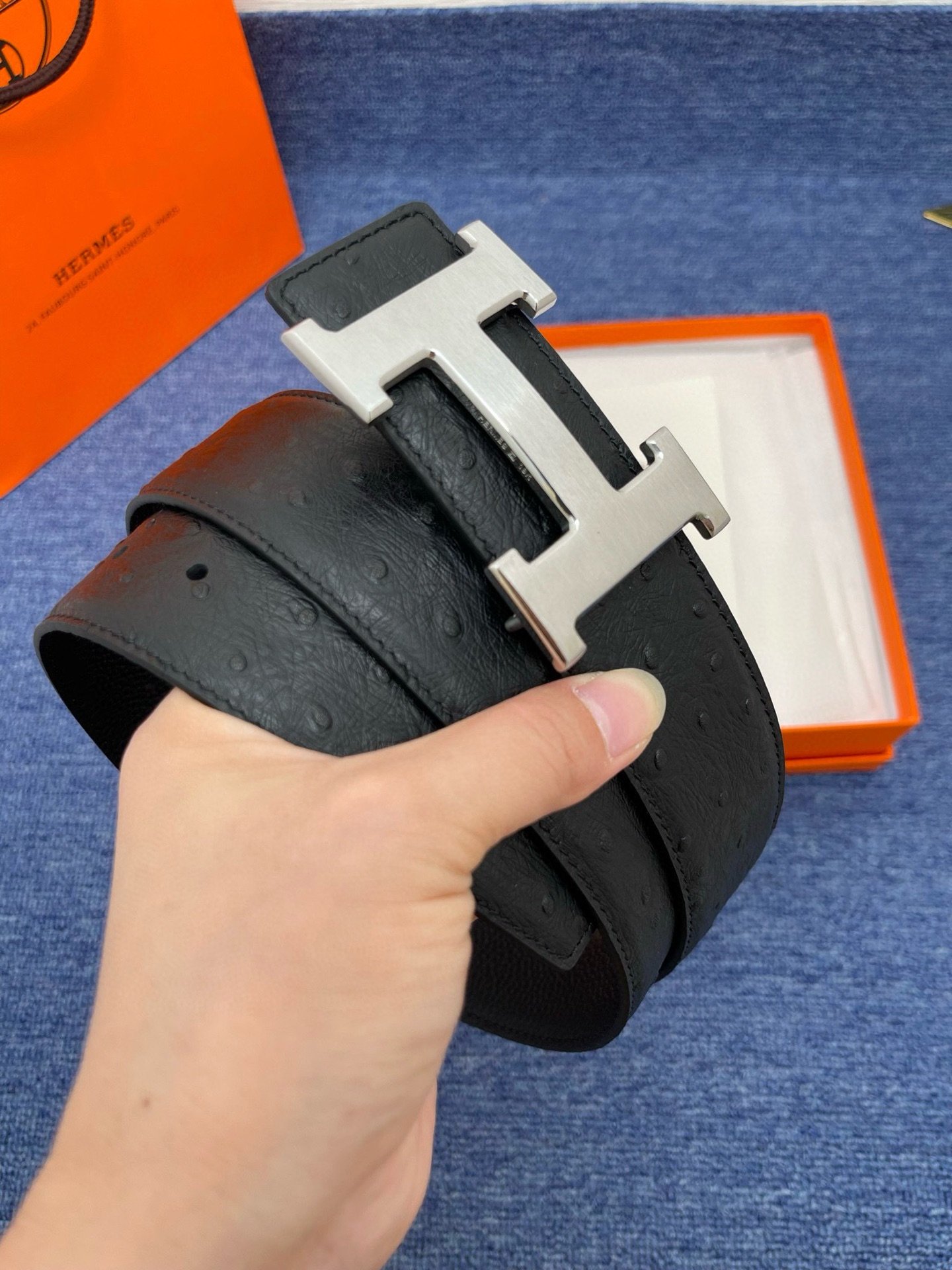 Hermès Basic Belt Black