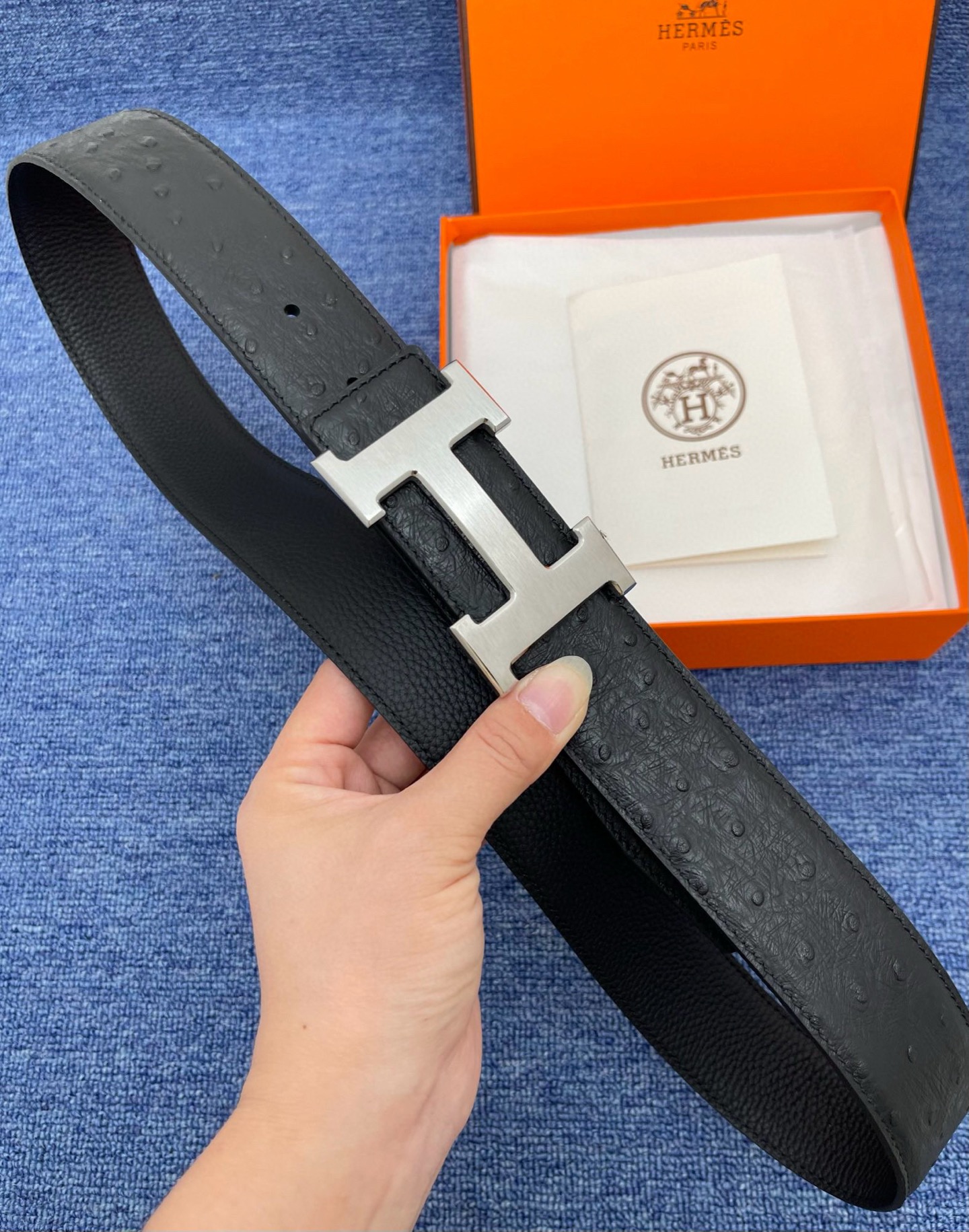 Hermès Basic Belt Black