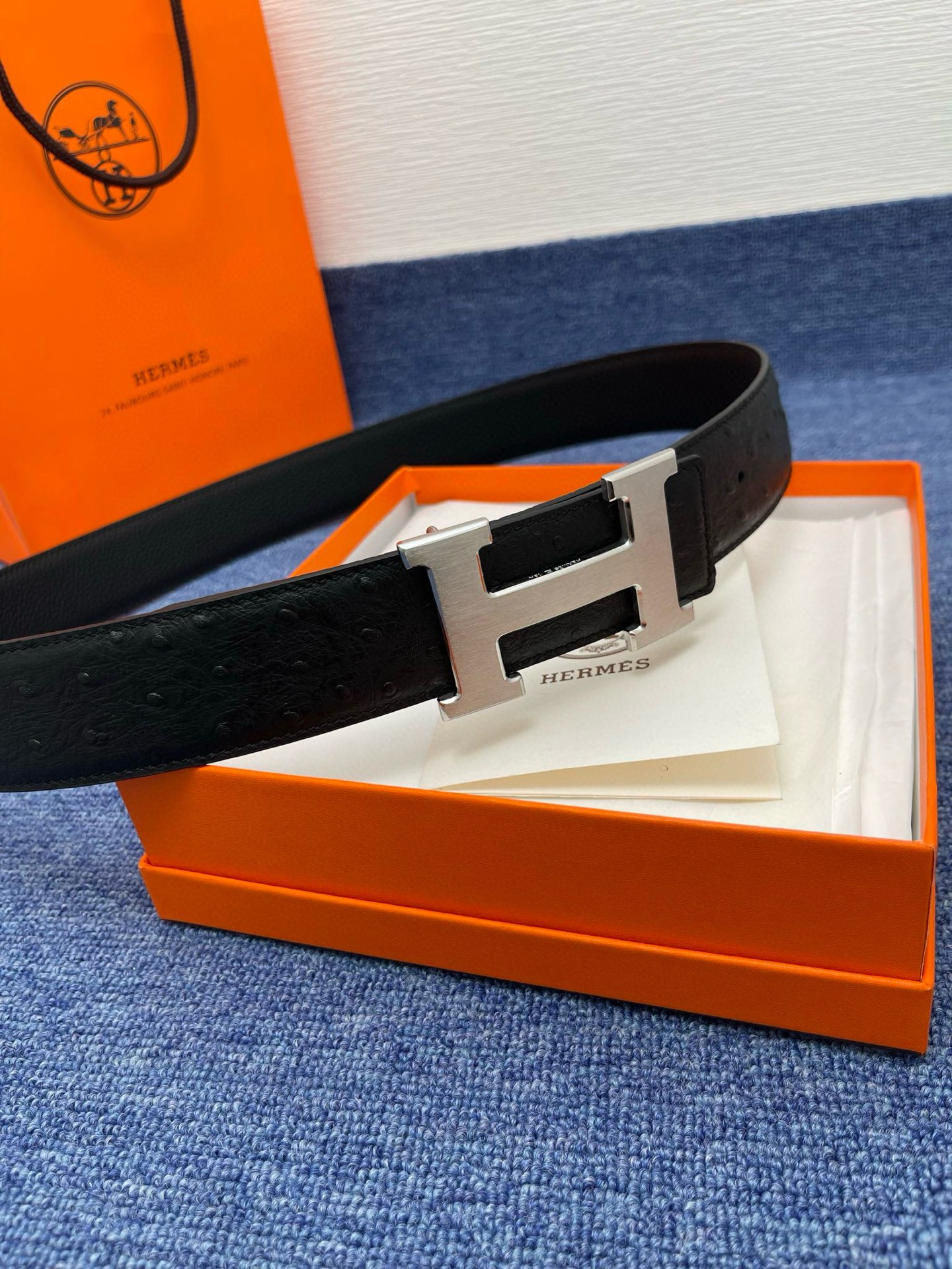 Hermès Basic Belt Black