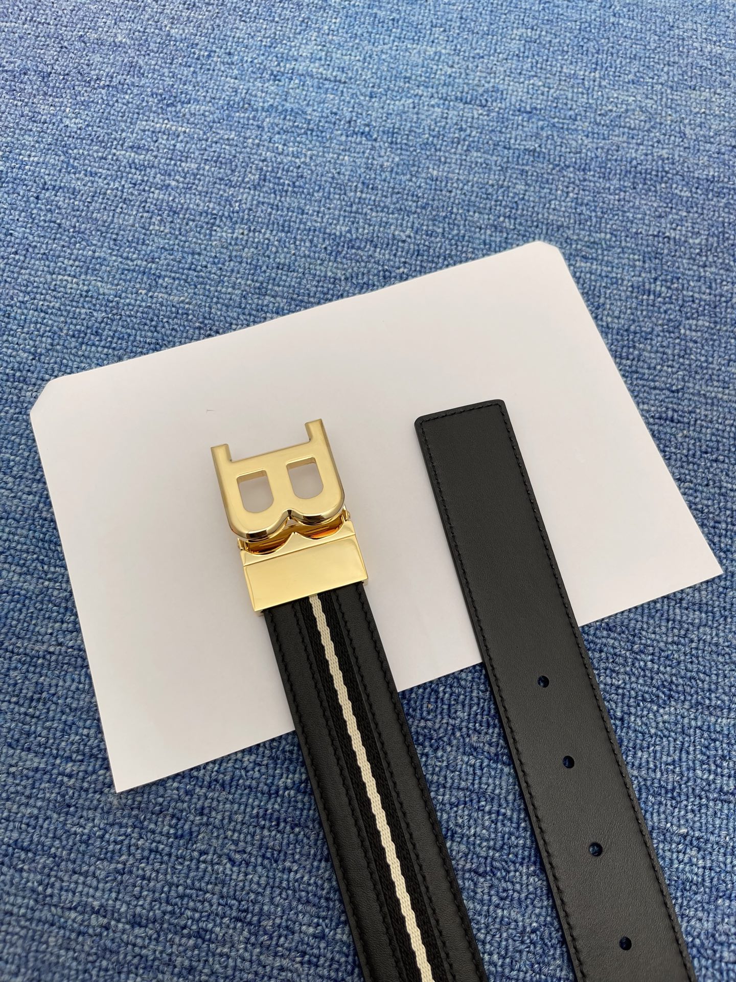 Bally Leather Belt Cow Leather