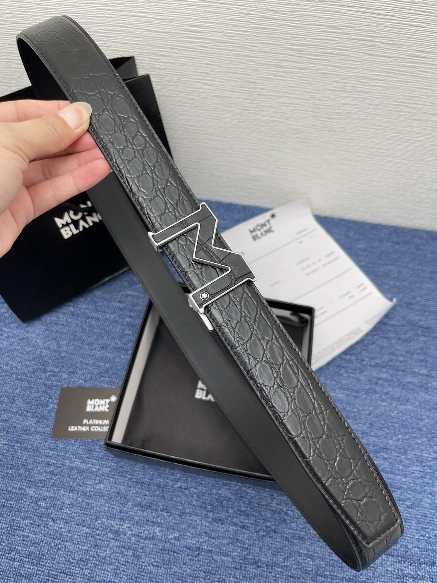 Louis Vuitton Basic Belt Cow Leather M