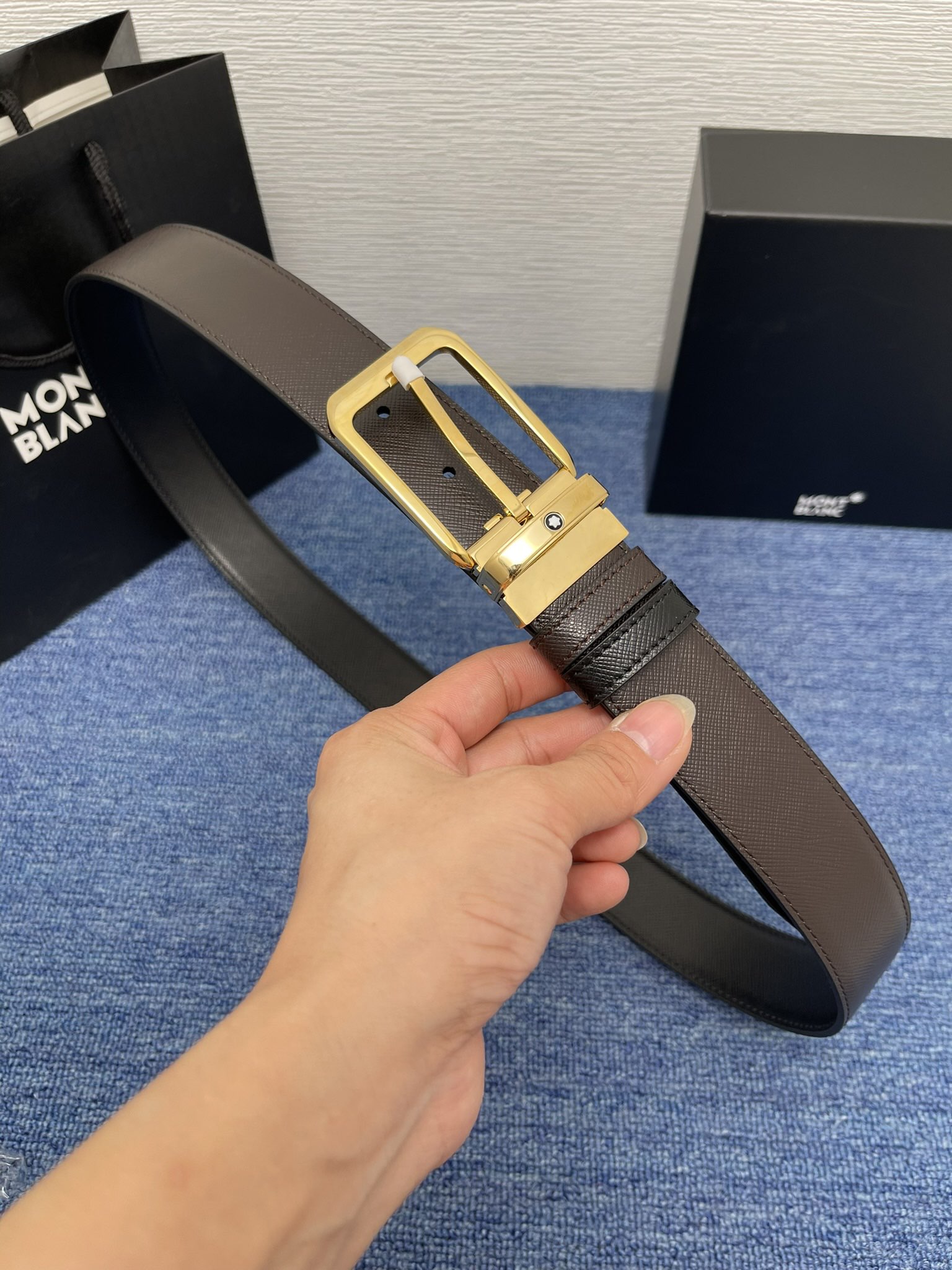 Louis Vuitton Basic Belt Cow Leather M