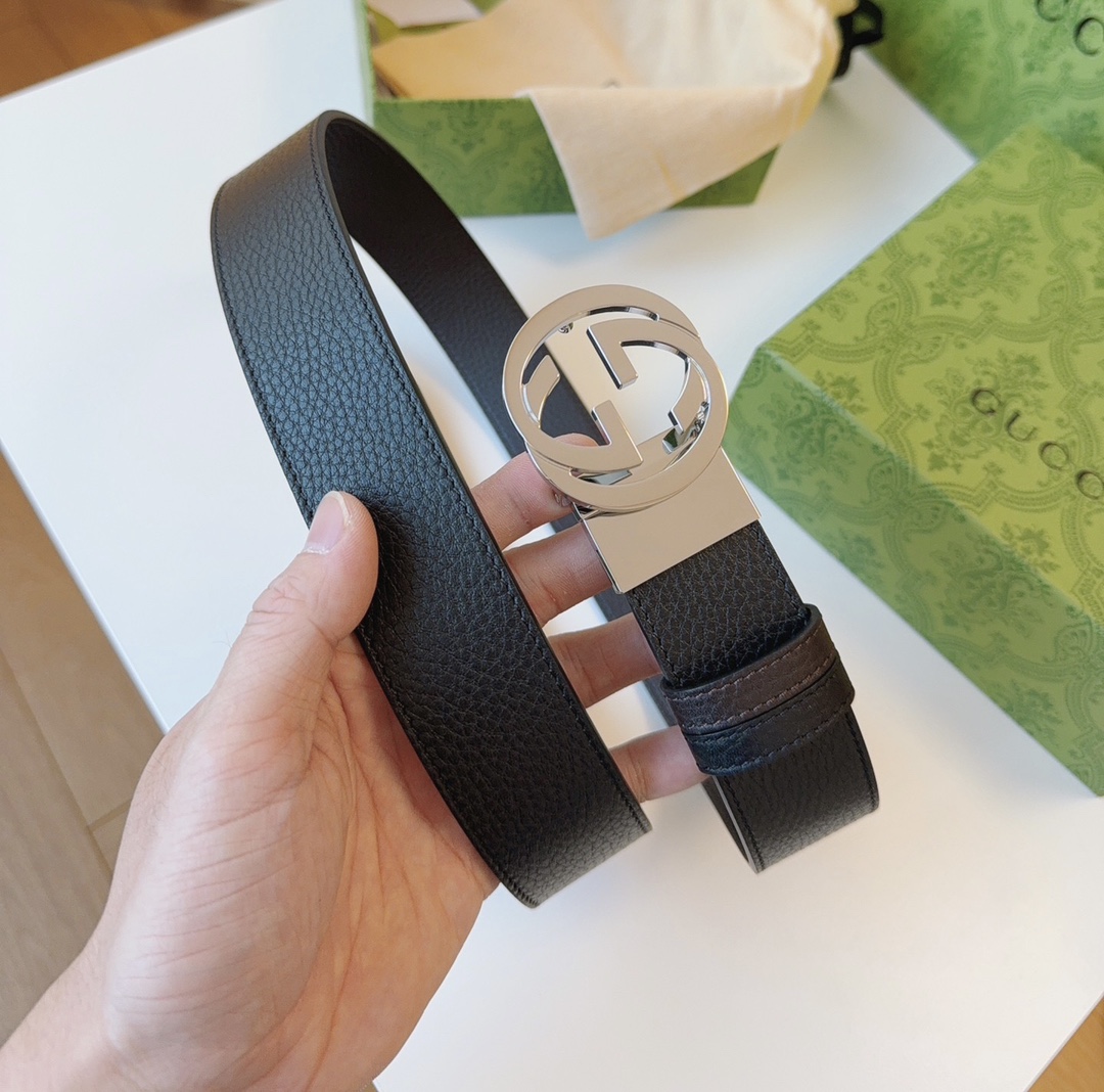 Male Leather Belt Top Grain Leather M