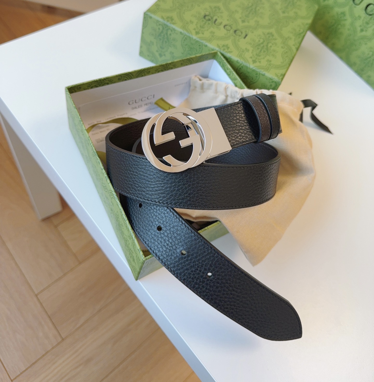 Male Leather Belt Top Grain Leather M